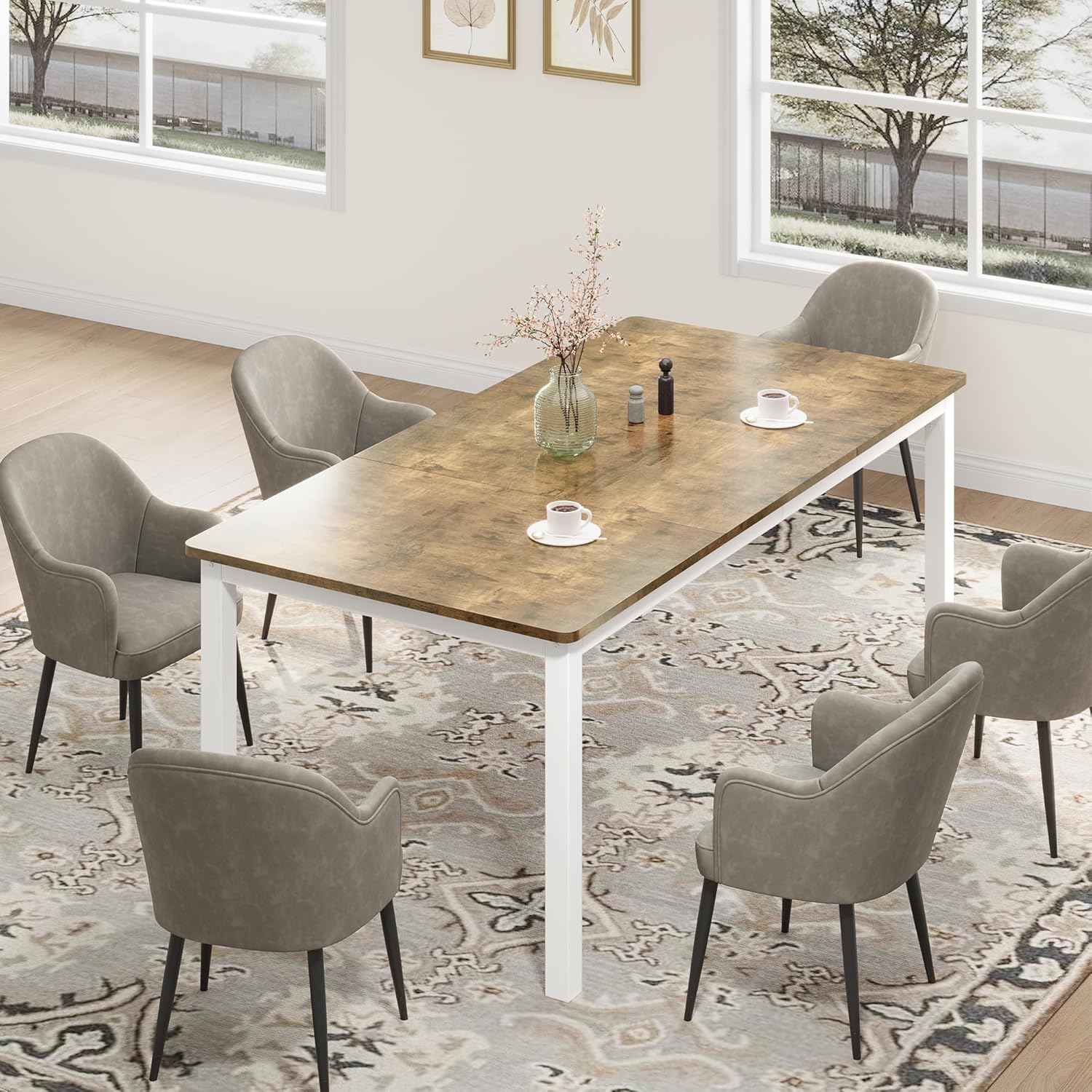 Qeetex DUKE-PHO-16GSBX9W Dining-Tables - View #5