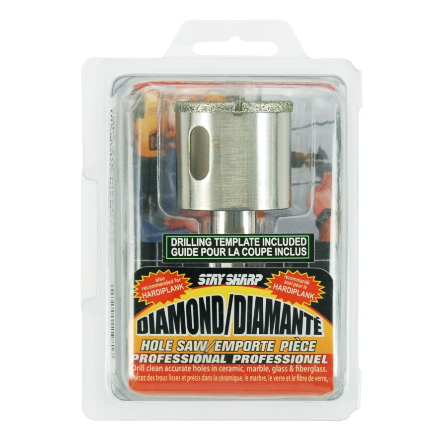 Exchange-A-Blade 2056652 1-1/2-in Diamond Non-Arbored Hole Saw