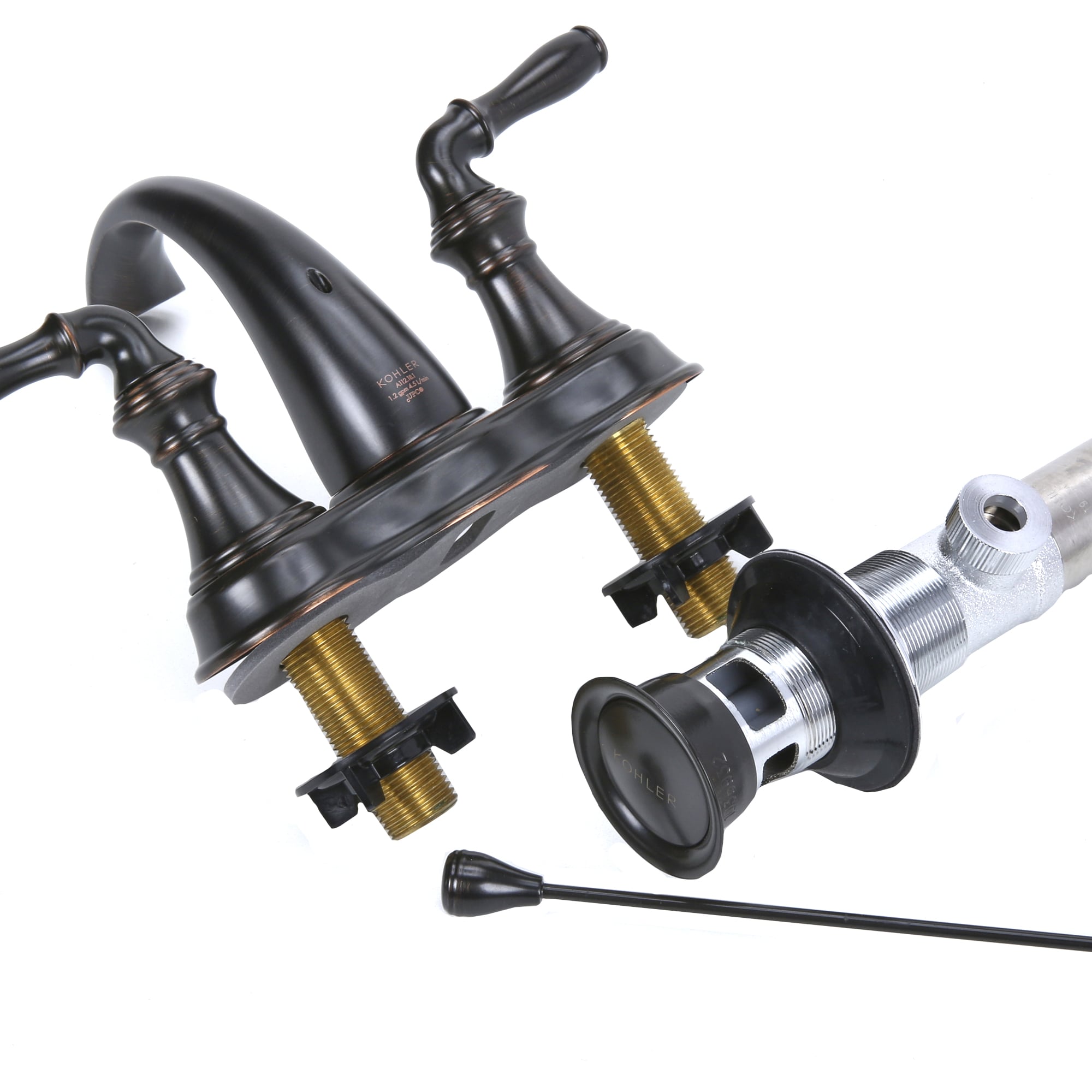 KOHLER 393-N4-2BZ Lavatory-Faucets - View #3