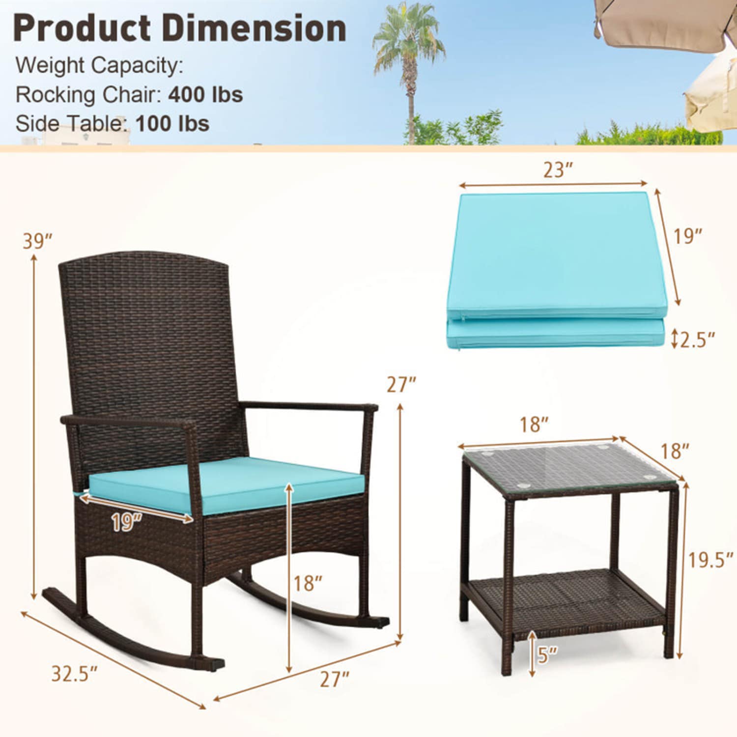 Mondawe 870HW-HY Patio-Sofas-Daybeds - View #8