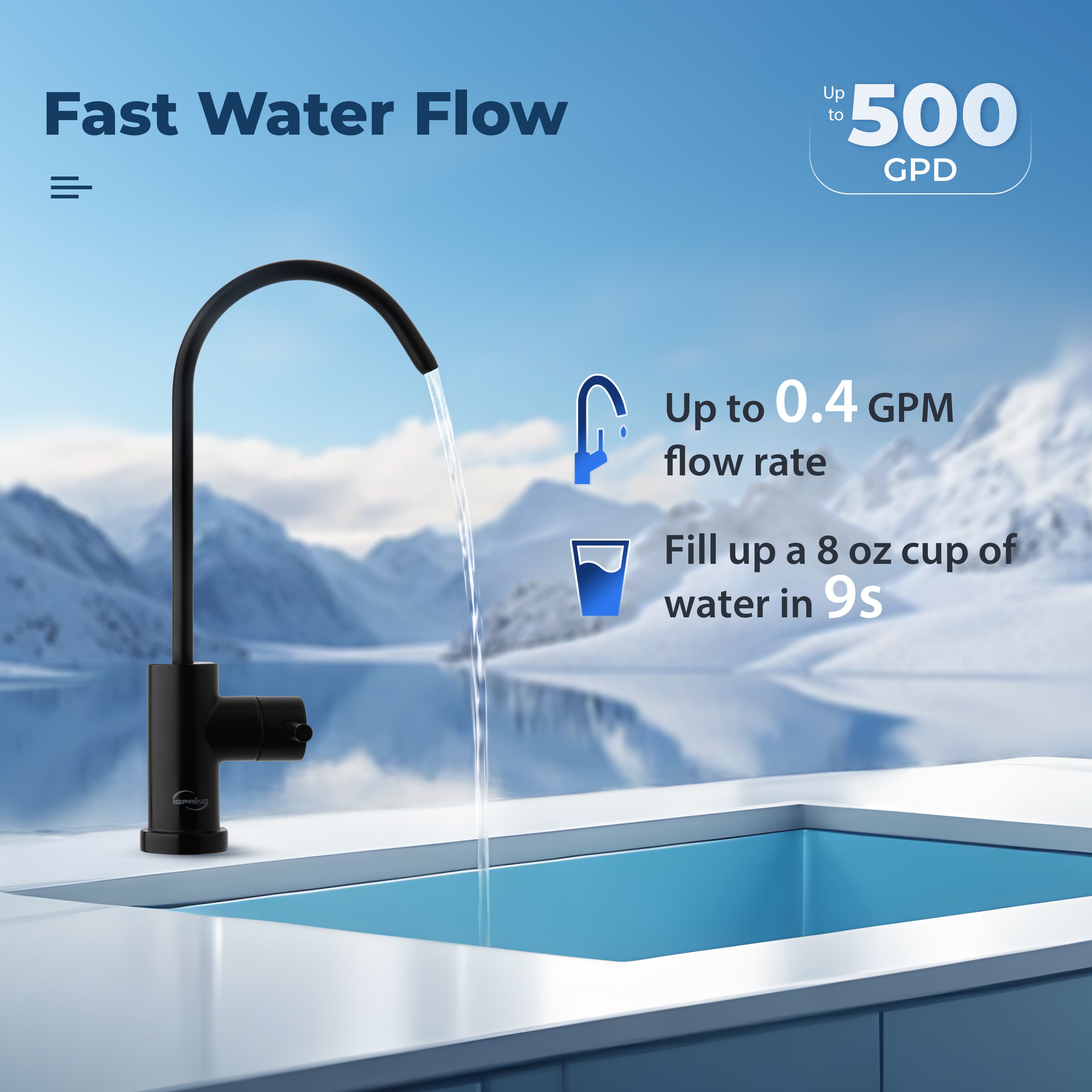 iSpring RO500AK Under-Sink-Filtration-Systems - View #8