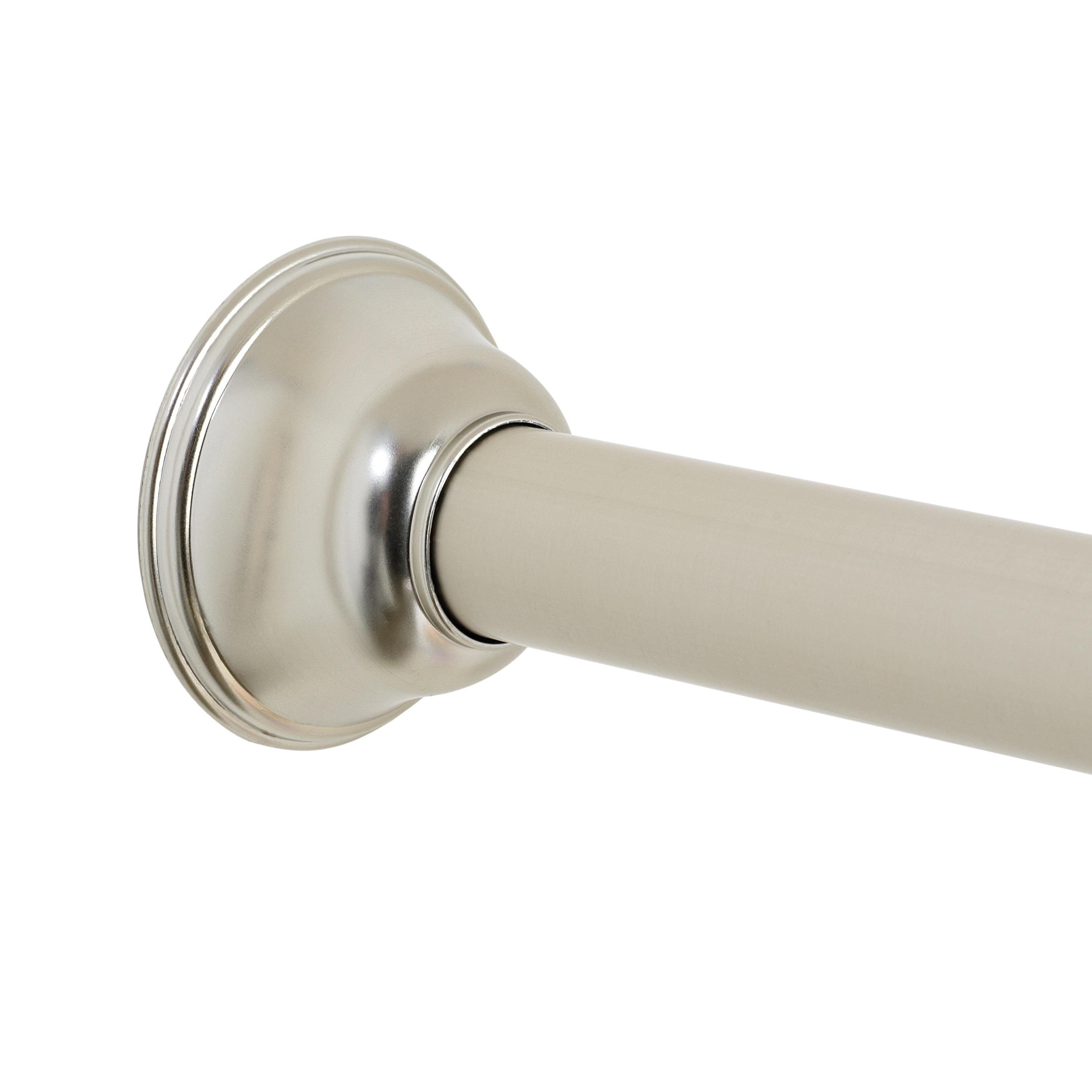 Zenna Home Shower Tension Pole Caddy Satin Nickel