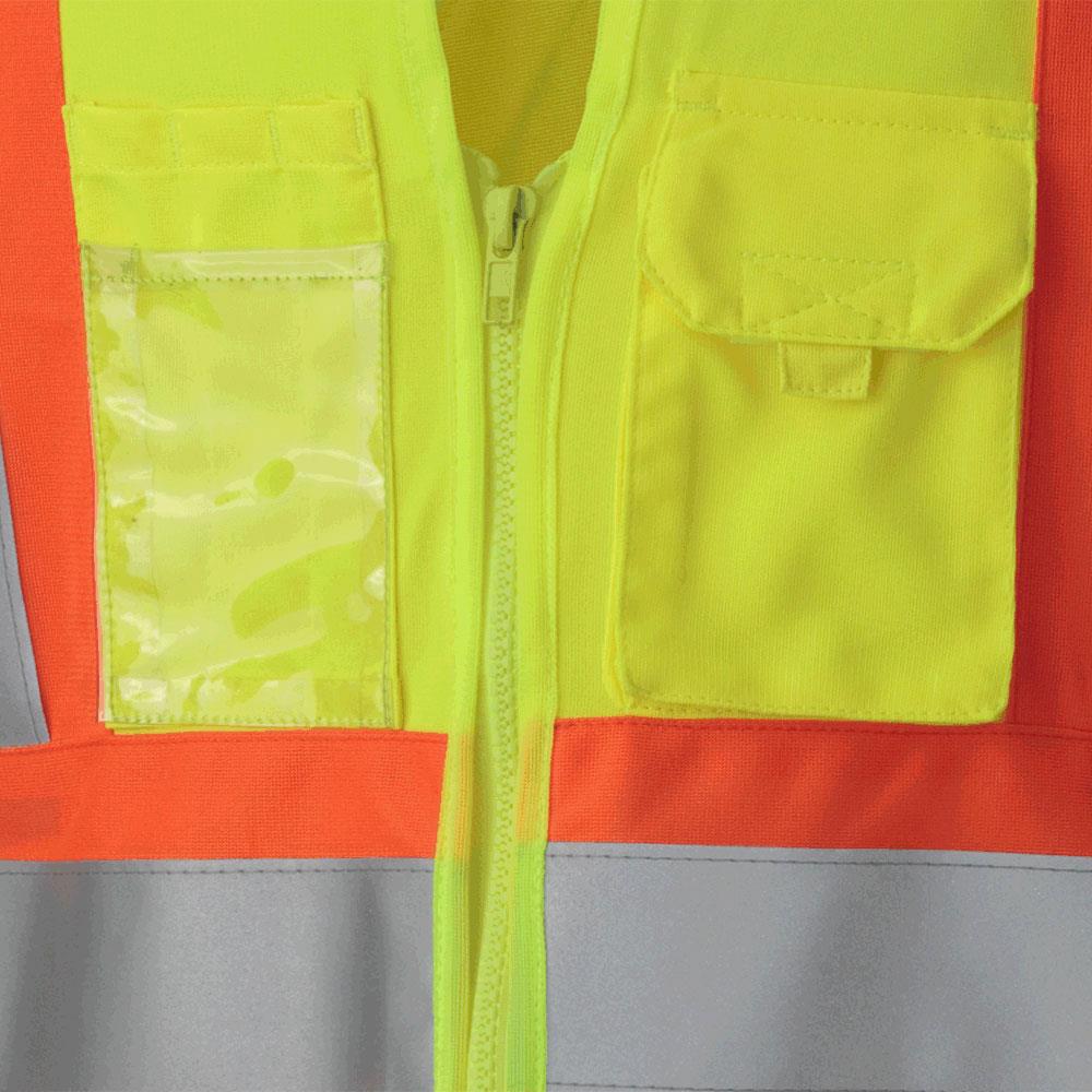 Pioneer Yellow Polyester High Visibility (Ansi Compliant) Enhanced ...