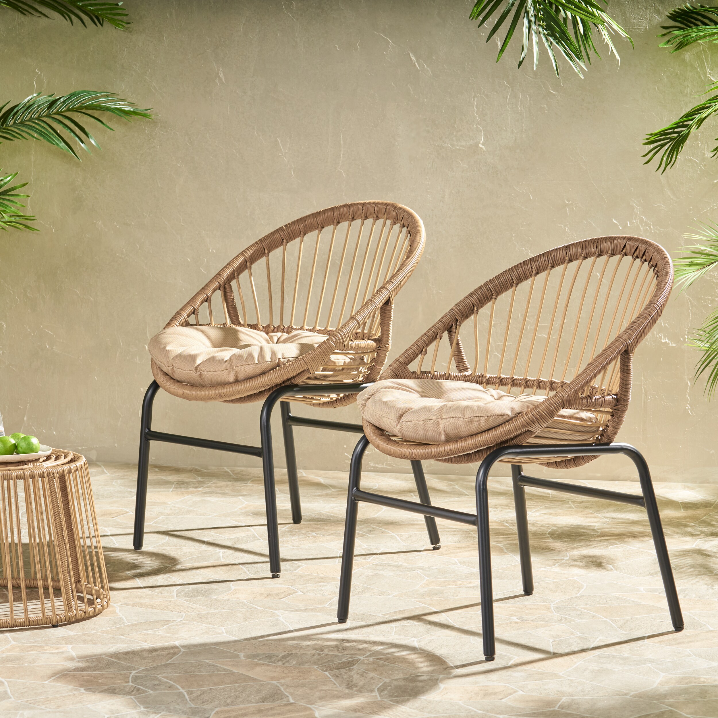 GZMR GZ-LBRN-26Q115 Patio-Chairs - View #8