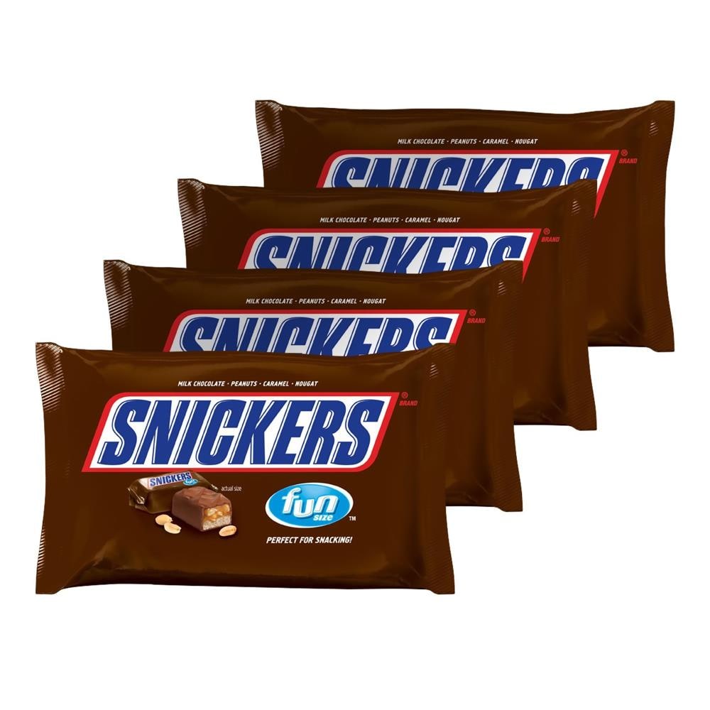 Snickers Fun Size Chocolate Bars Jumbo Candy Bag, 18.71 oz - Fry's Food  Stores