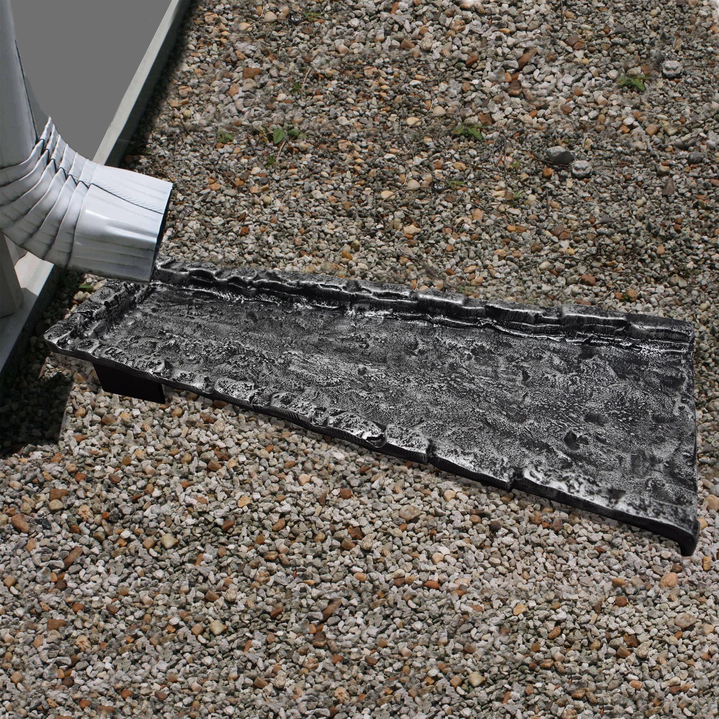 Oakland Living ROCK-SB-SILVER Downspout-Components - View #2