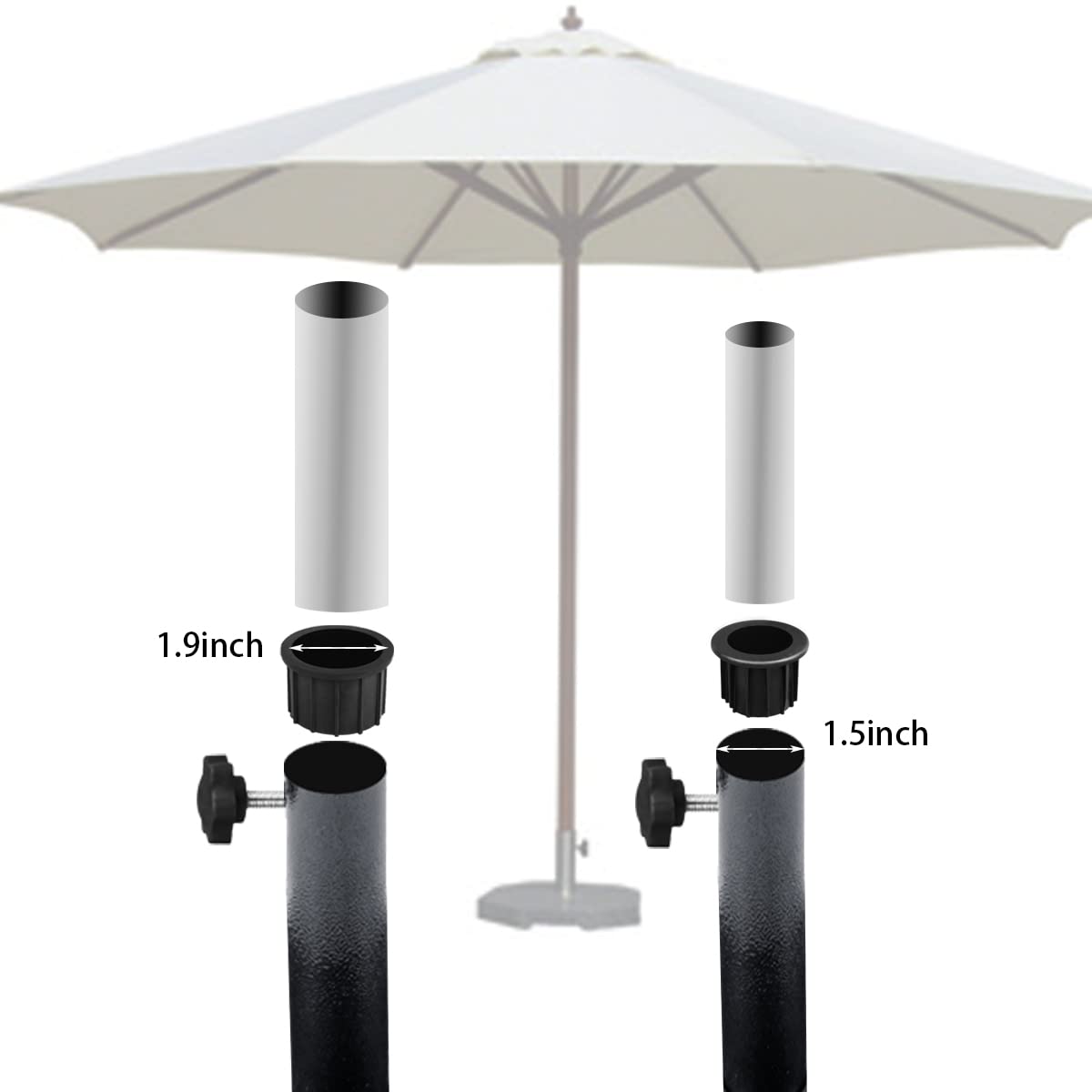 Adrinfly LAD0708D046 Umbrella-Bases - View #2