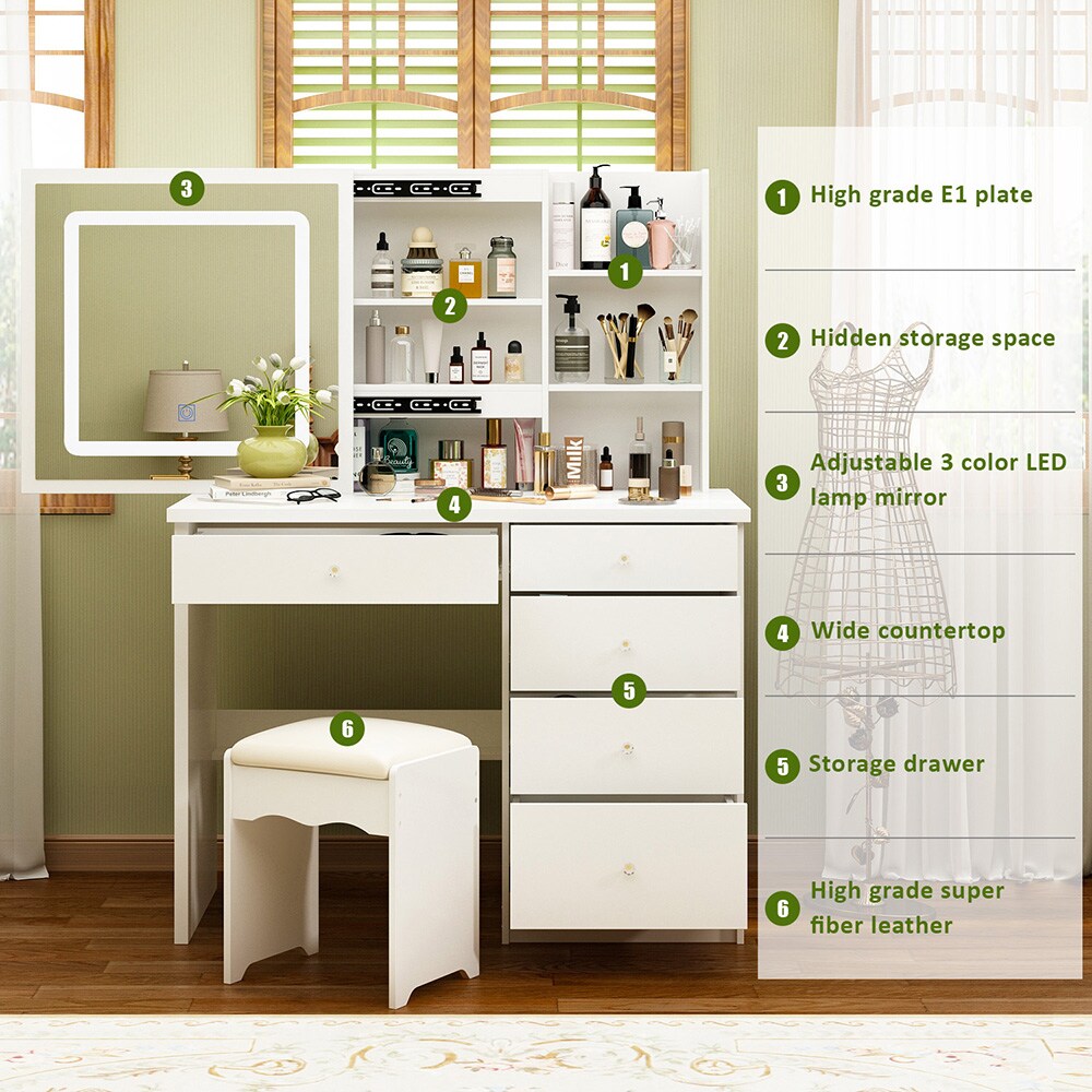  V-KF210141-03 Bedroom-Vanities - View #6