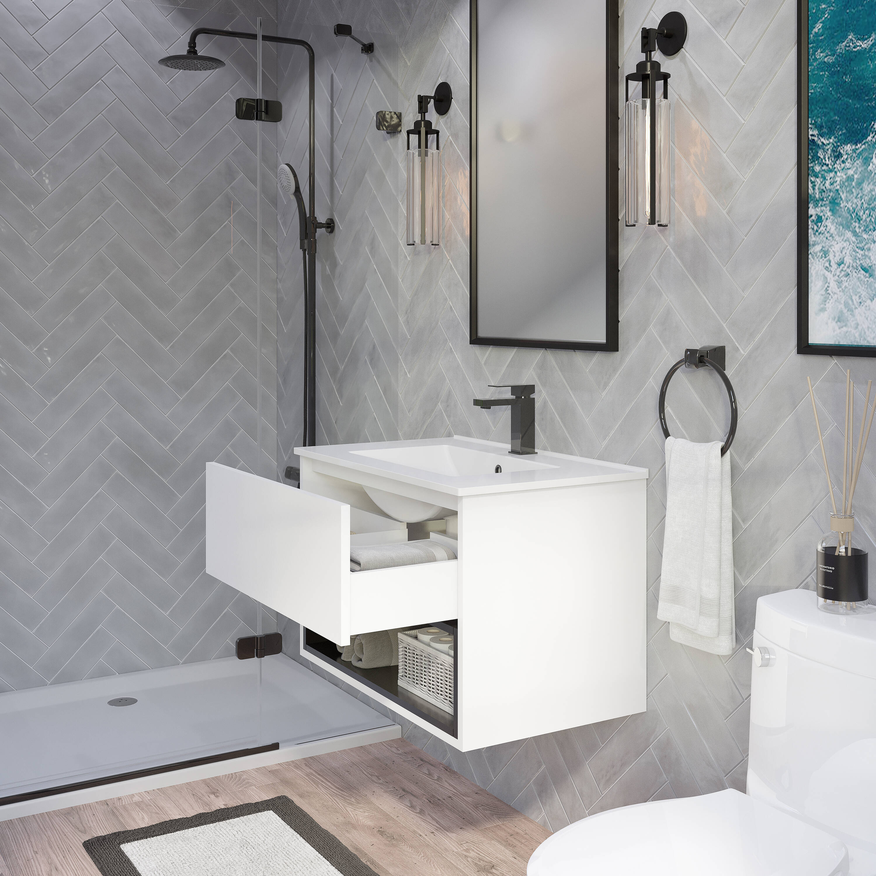 Spa Bathe MT30WH Bath-Vanity-Combo - View #3