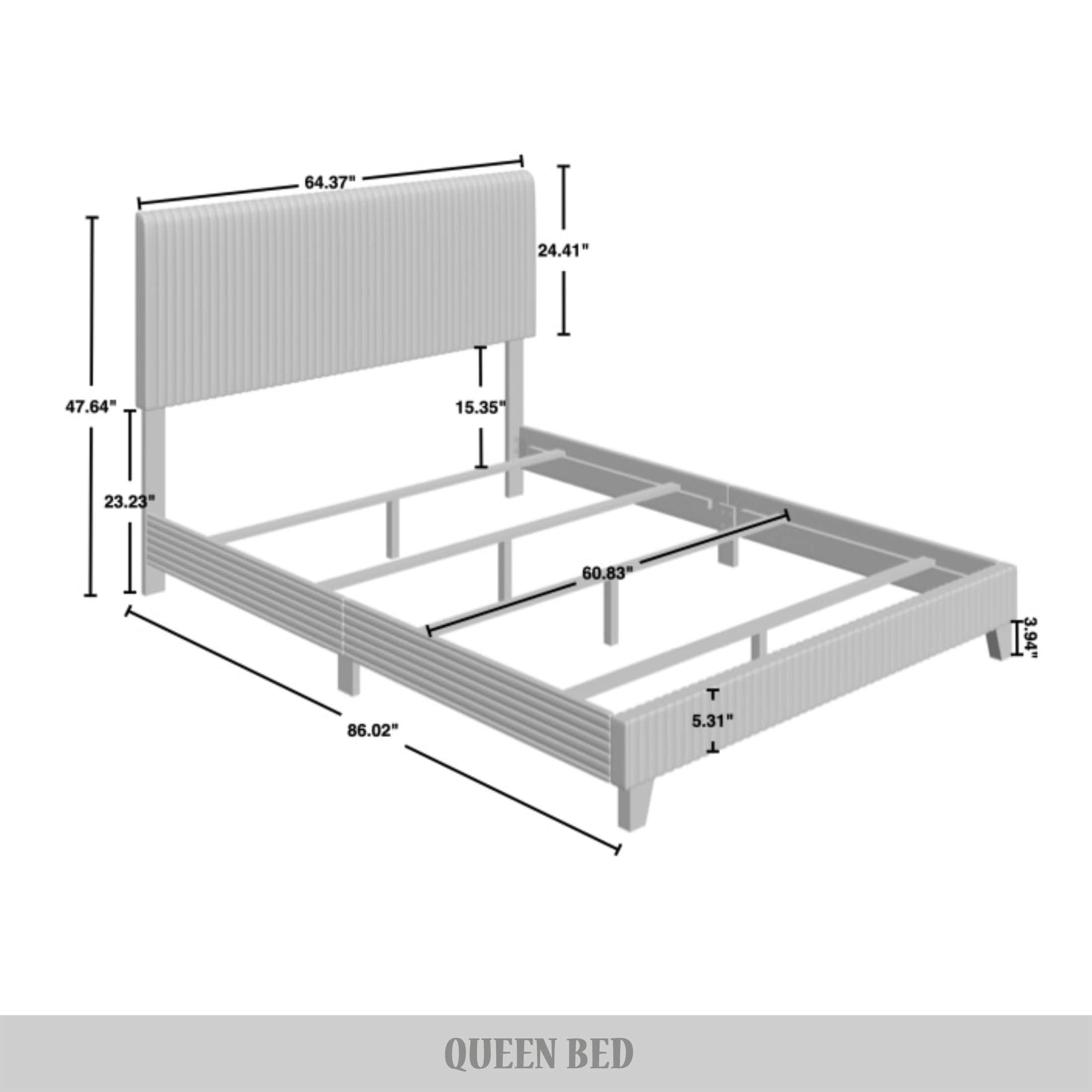 CasePiece C8453QUB-BK-VV beds - View #10