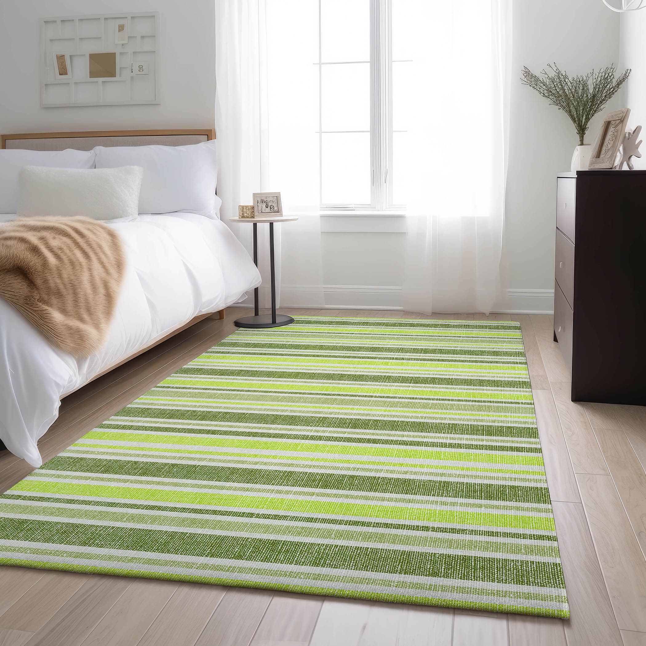 Addison Rugs AMF551GO3X5 Mayfield AMF551GO 3 x 5 (ft) Loomed Polyester Gold Rectangular Indoor Geometric Machine washable Area rug