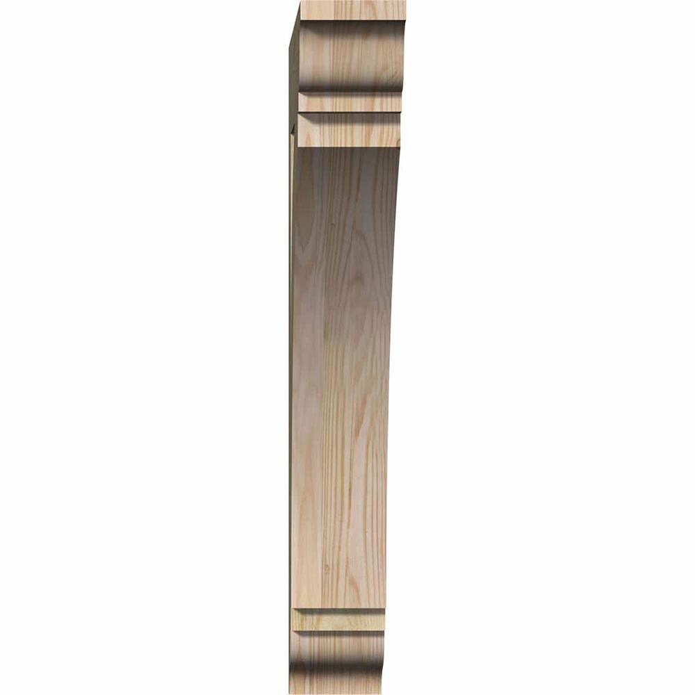 Ekena Millwork BKT04X20X28THR01RDF Exterior-Brackets-Braces - View #2
