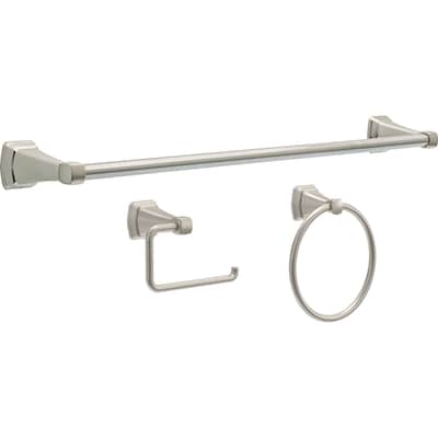 Nickel Decorative Bathroom Hardware Sets at Lowes