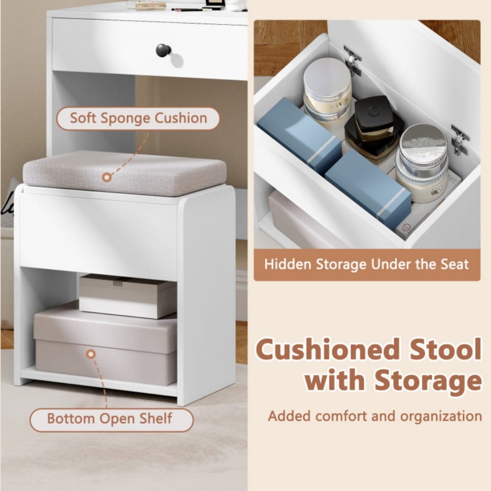 Fenbeli QLLSFENH166 Bedroom-Vanities - View #8