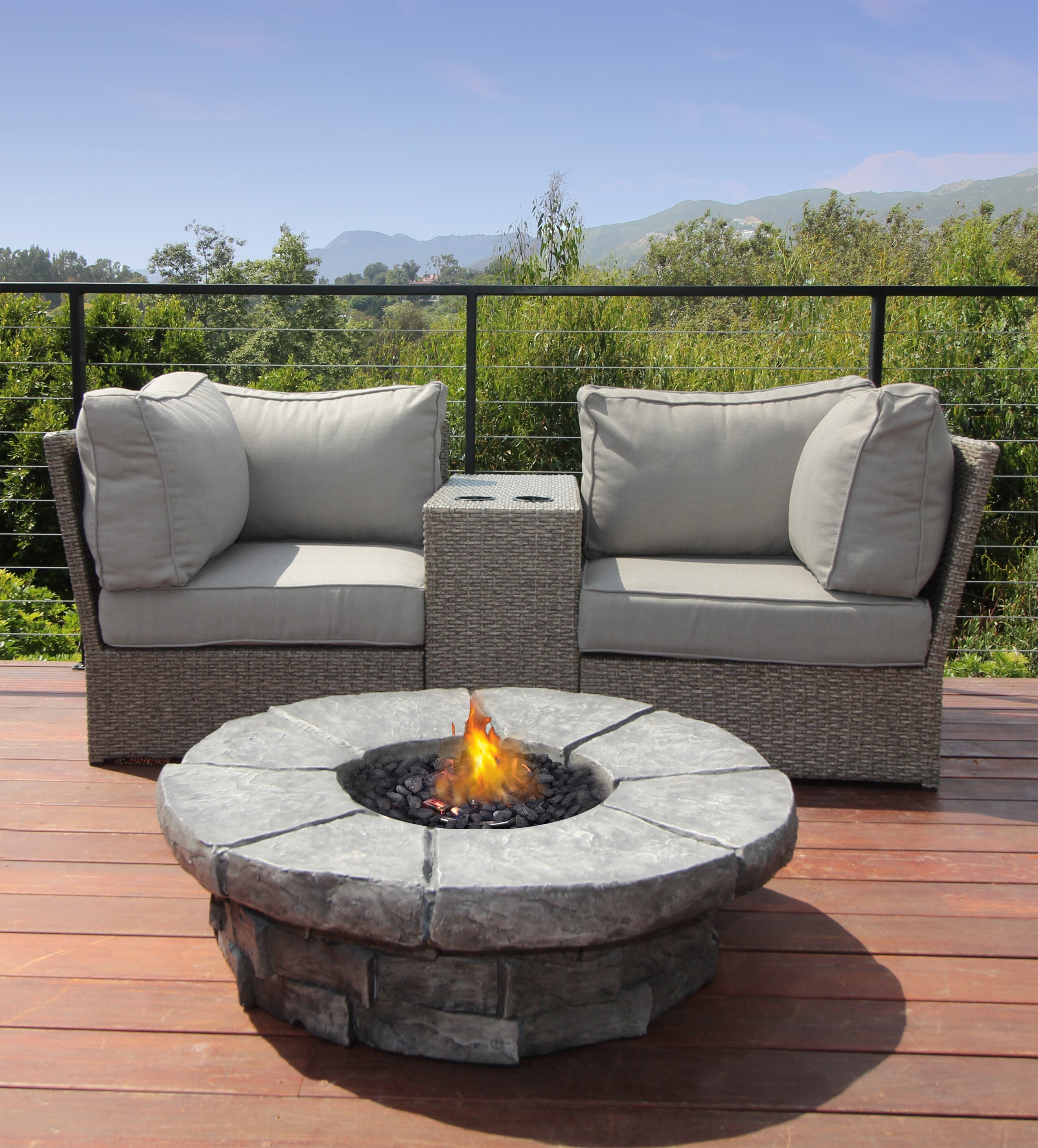 Living Source International CM-1042 Patio-Tables - View #4