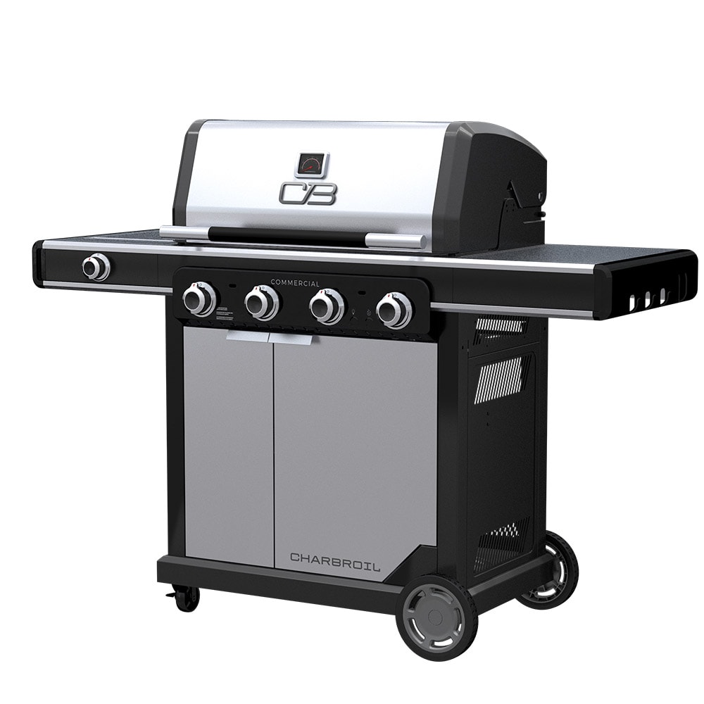 Char Broil Commercial Series Grill and Griddle Combo Stainless