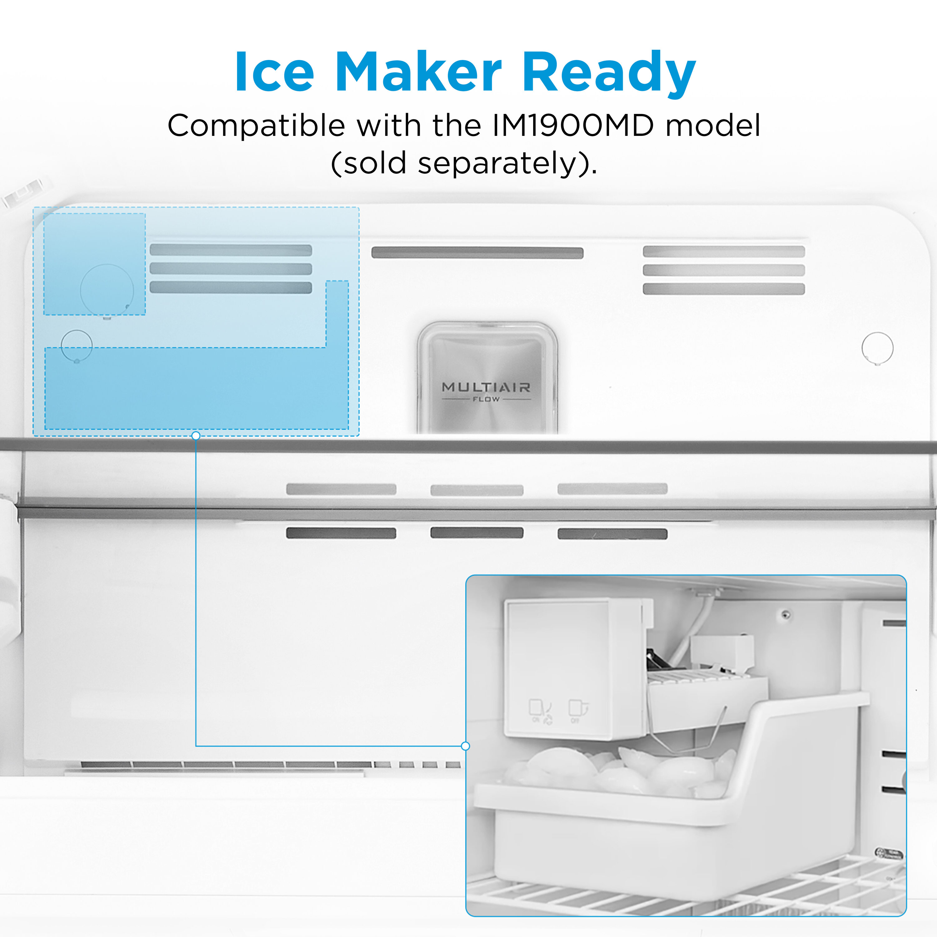 Midea MRT18D3BST Top-Freezer-Refrigerators - View #10