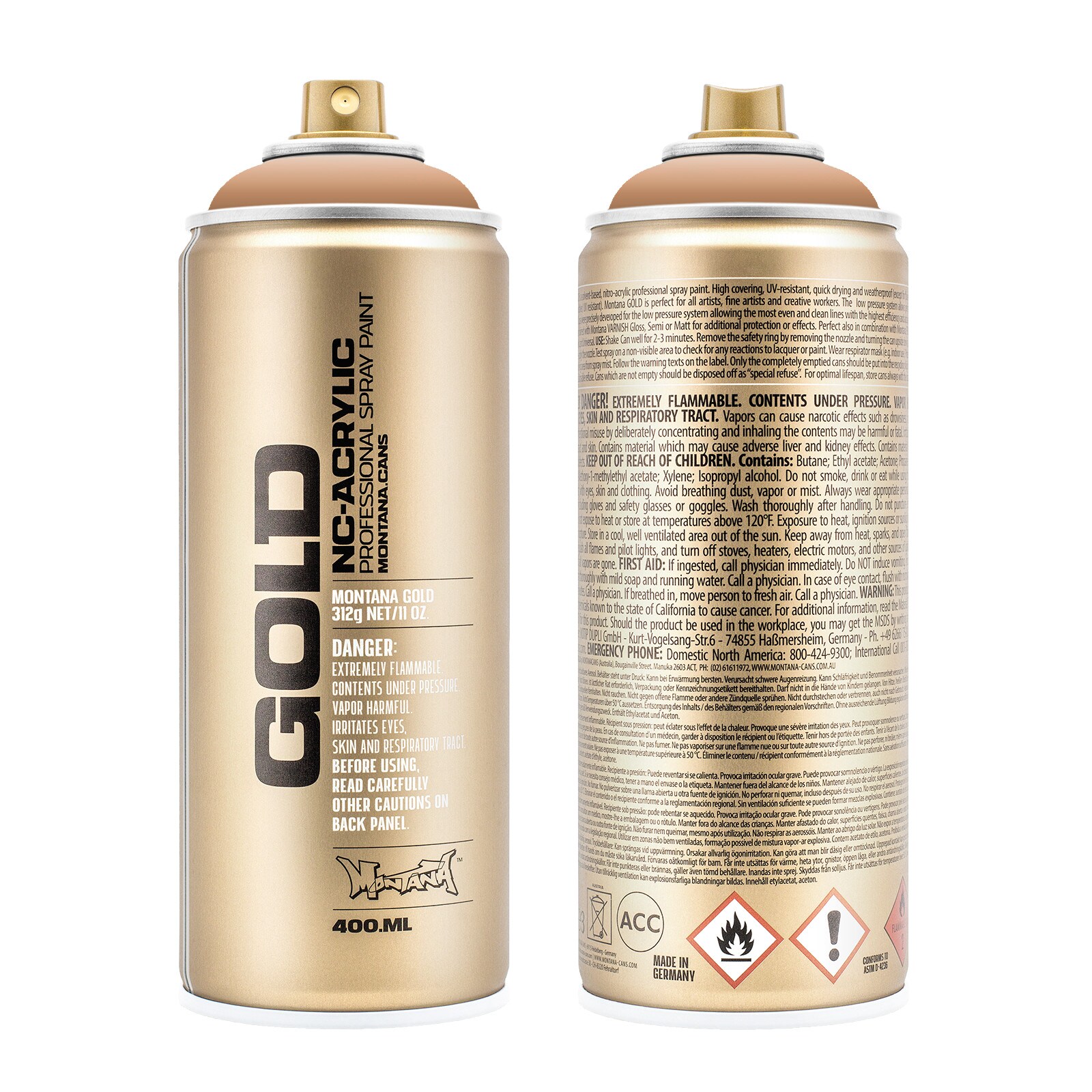 Gold Glitter Spray 5.5oz