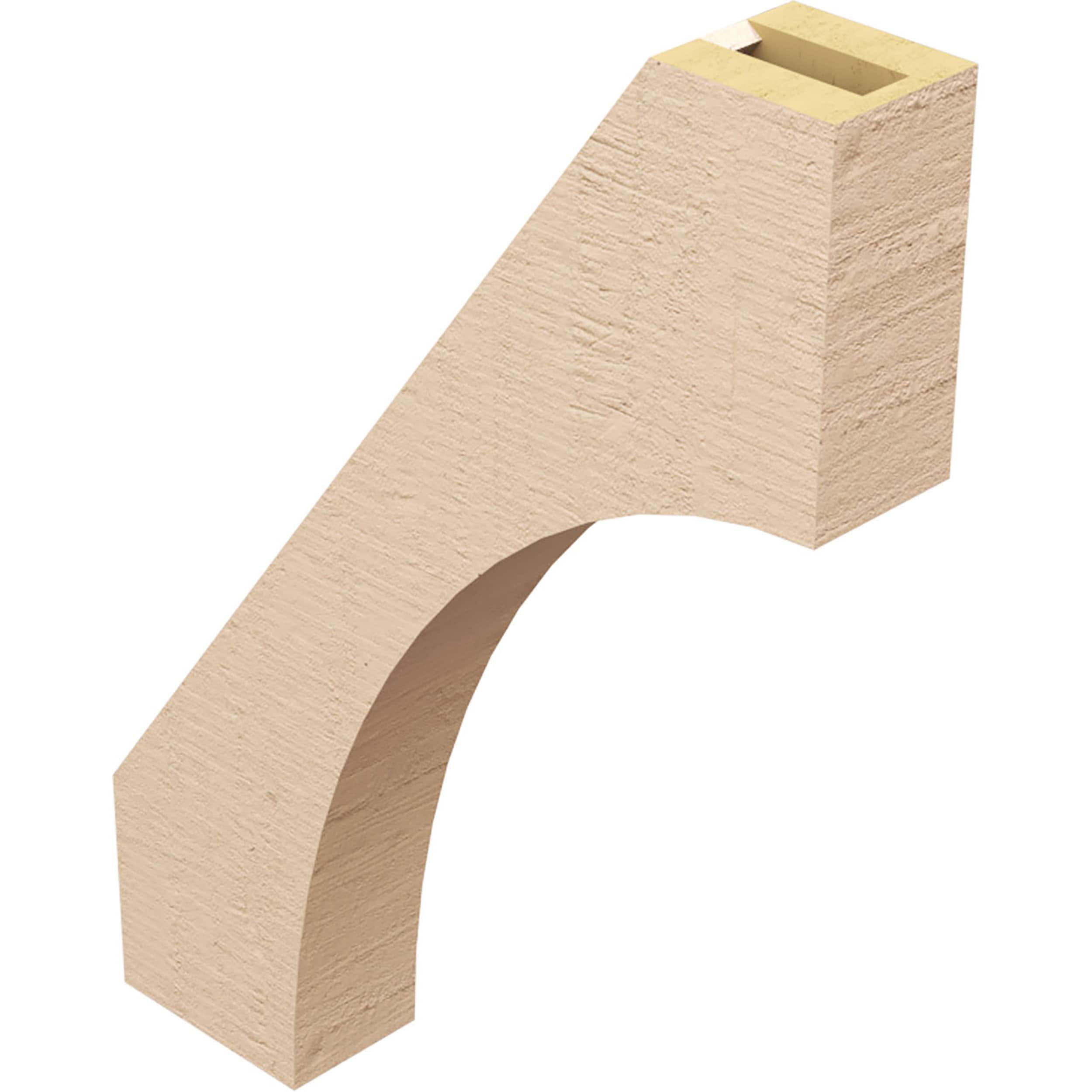 Ekena Millwork BRCUR03X16X22WTLRCPR braces - View #12