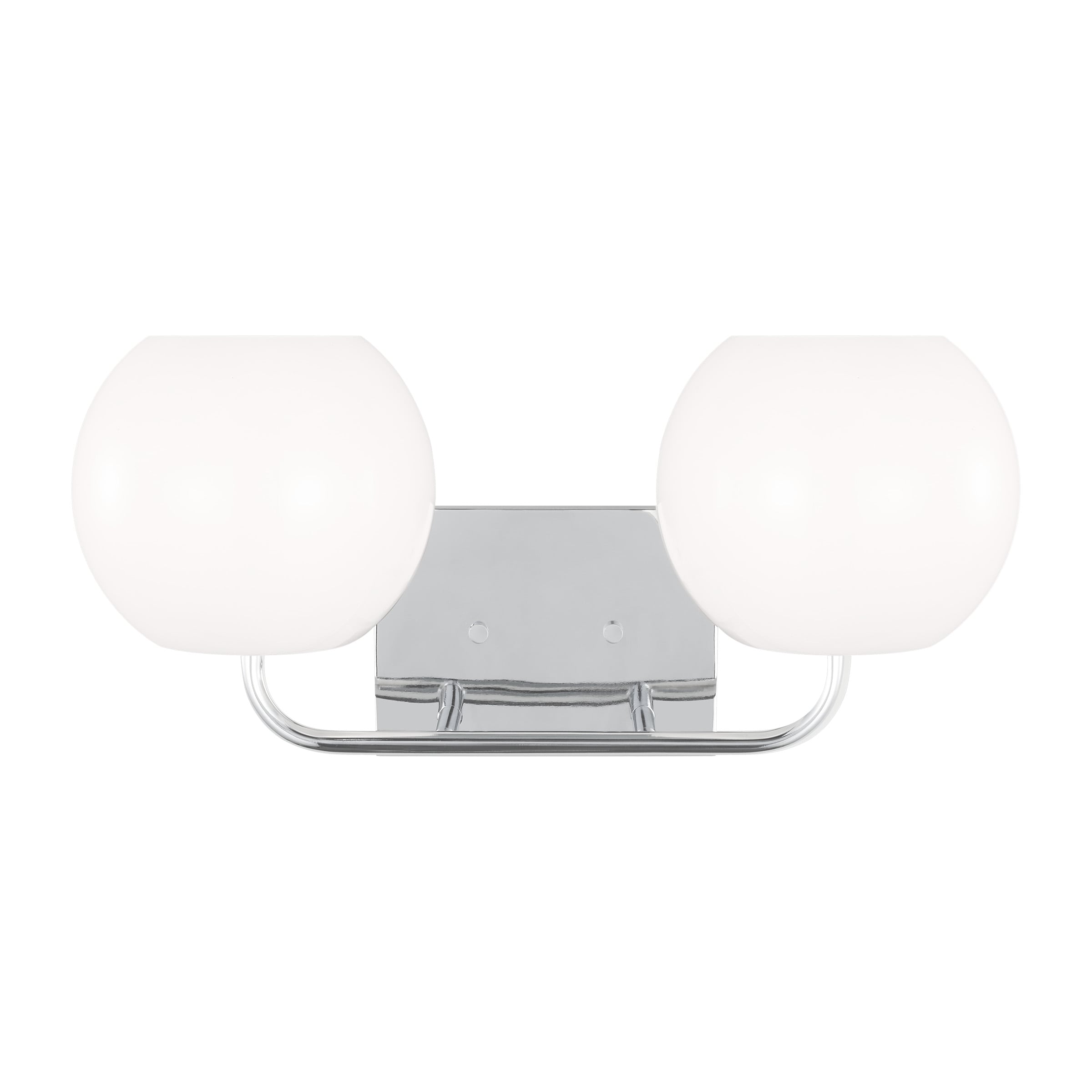 Generation Lighting GLV1012CH Rory 18-in 2 -Light Chrome Modern/contemporary Vanity light