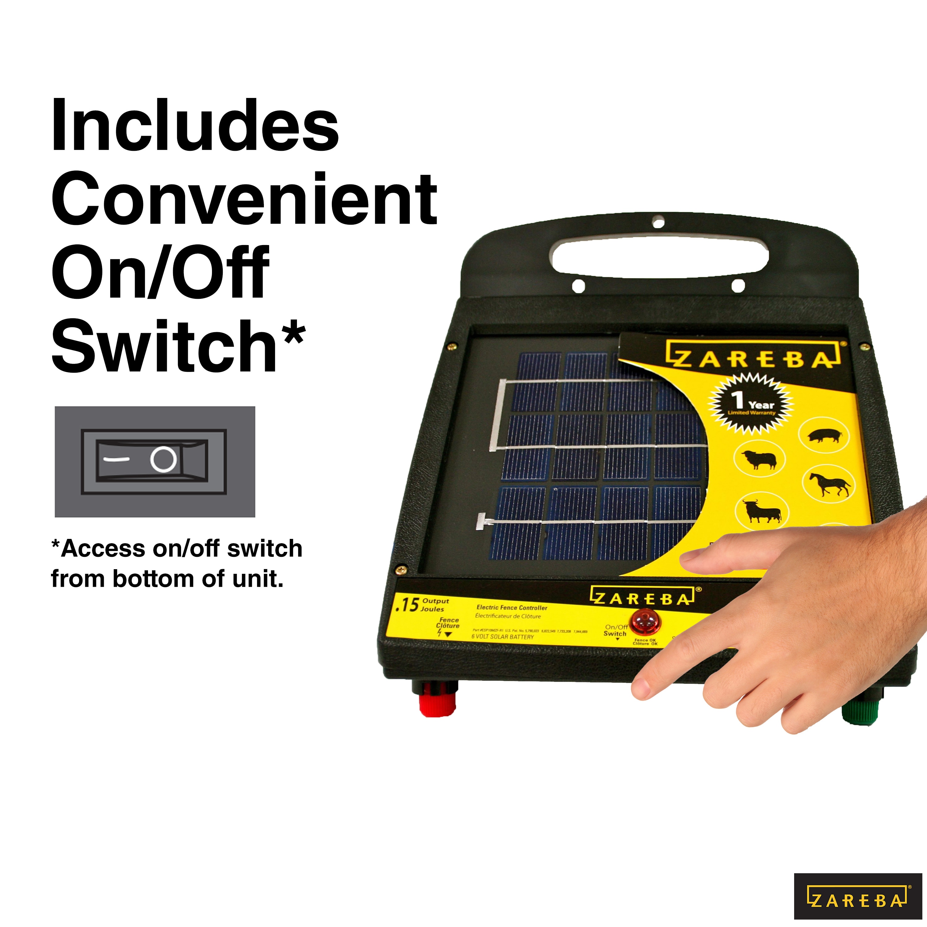 Solar Electric Fence Chargers at 