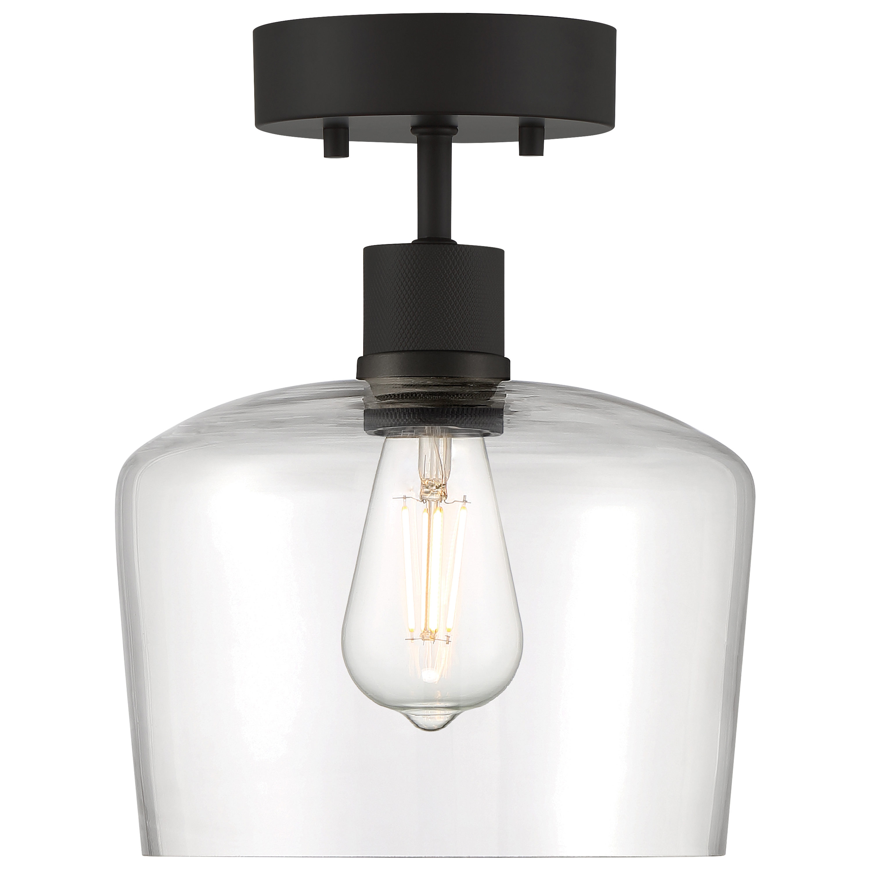 Access Lighting 63147LEDDLP-MBL/CLR flushmounts - View #2