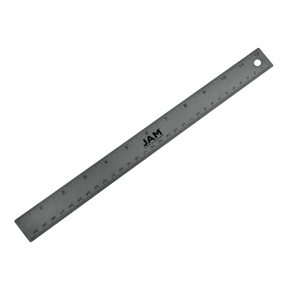 Precison Metal Ruler 18 Inch - Stainless Steel Corked Backed Ruler | Carpet  DIY Tools