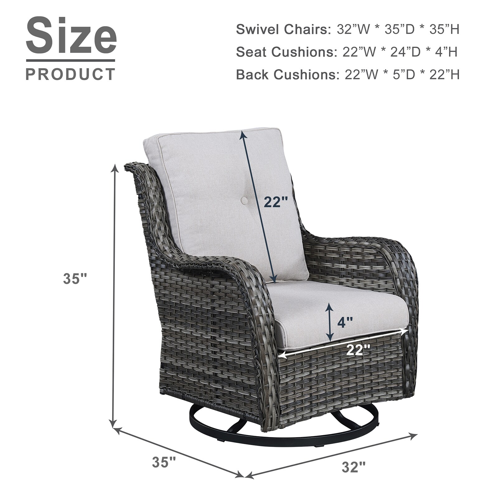Rilyson FS024-3 Patio-Chairs - View #8