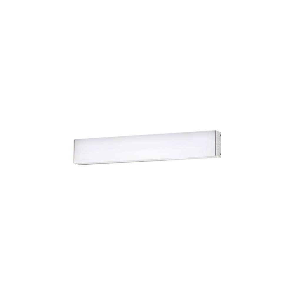 dweLED WS-63718-27-AL Strip 18-in 1 -Light Brushed Nickel Integrated LED Modern/contemporary Vanity light bar