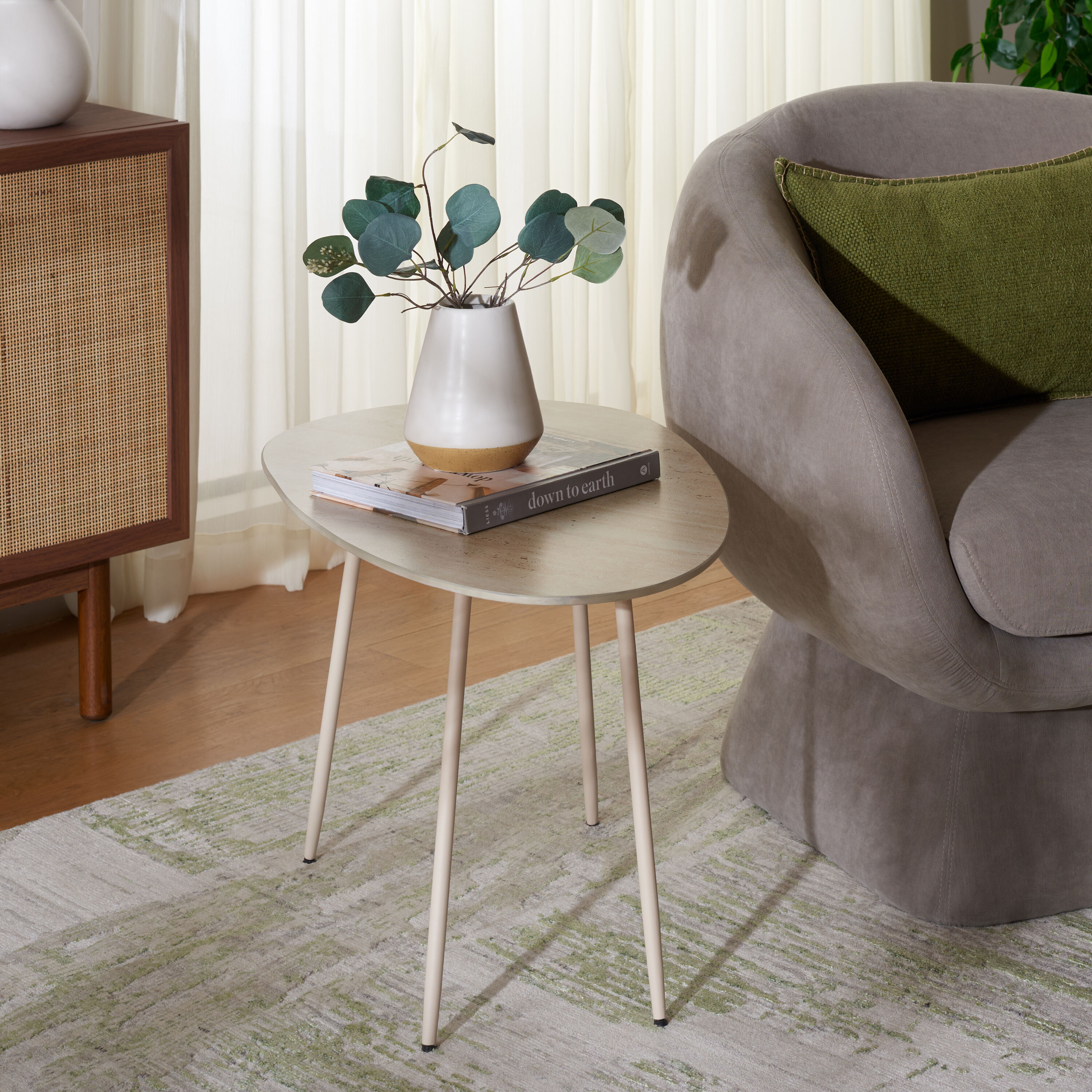 Safavieh ACC2912A Modern Off-white Accent Table Set