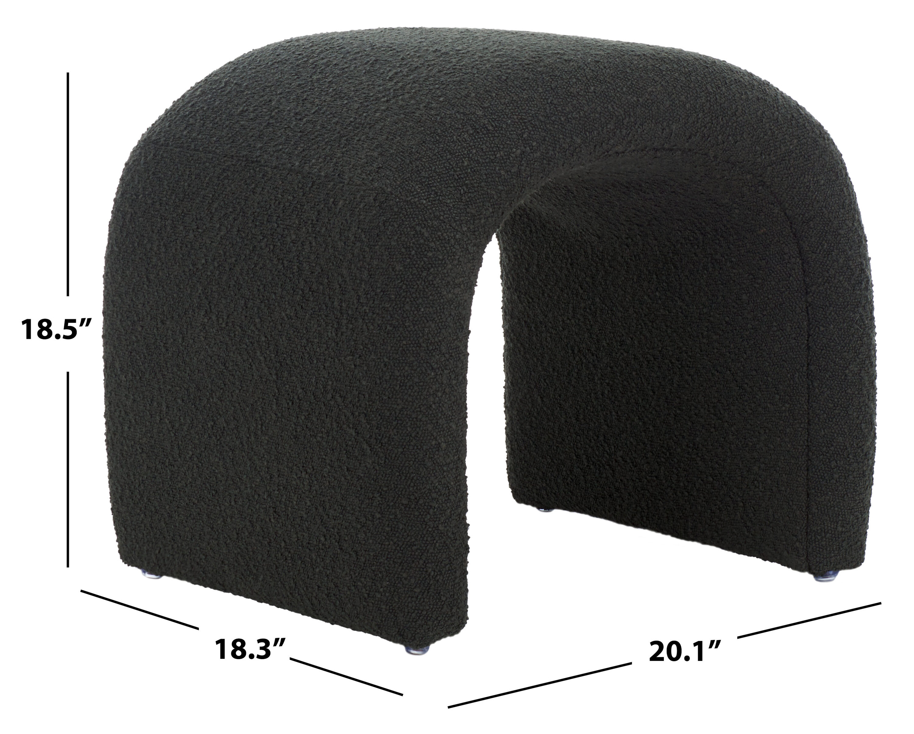 Safavieh OTT1300J Indoor-Ottomans - View #4
