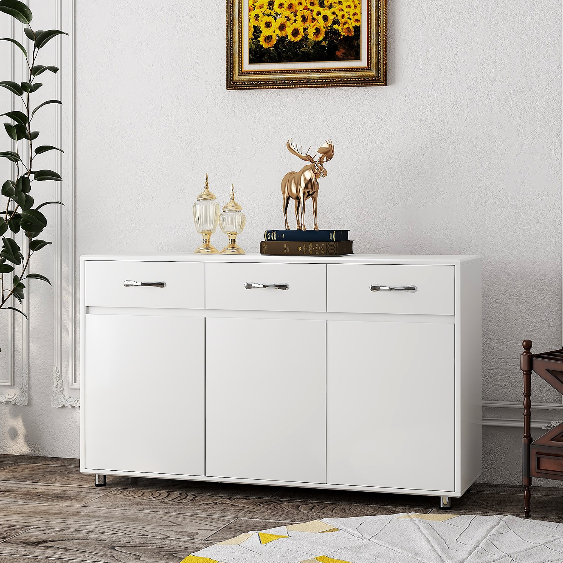 SINOFURN SYA860034WT Dining-Kitchen-Storarge - View #6