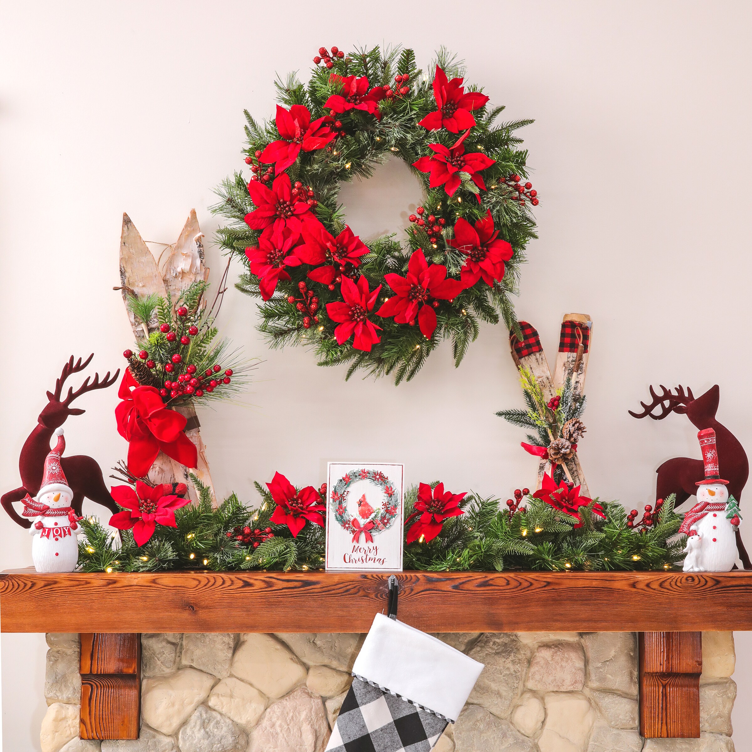 National Tree Company QPECO8-301-4A-B Artificial-Christmas-Garland - View #8