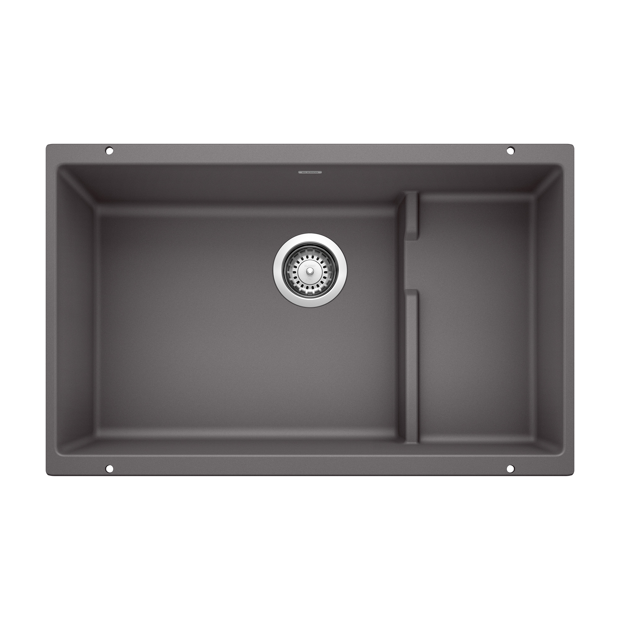 BLANCO 519451 Precis Cascade Silgranit Undermount 28.75-Inches x 18.11-Inches Granite Single bowl Kitchen Sink