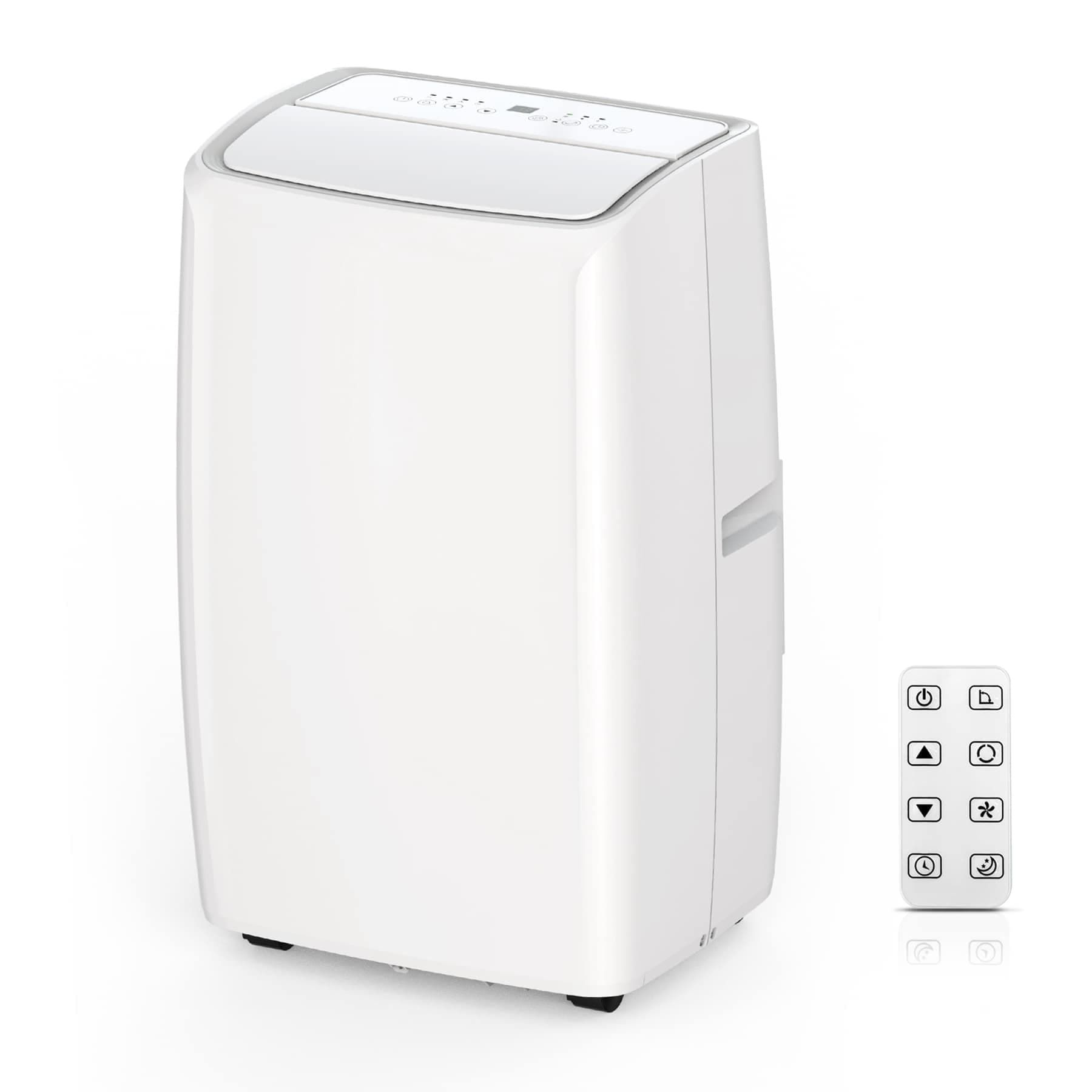 WhizMax LSTY00PHO-10I3M63J 9200 BTU DOE 115 Voltage Portable Air Conditioner with Remote Control Included Cools 750 Sq. Ft.