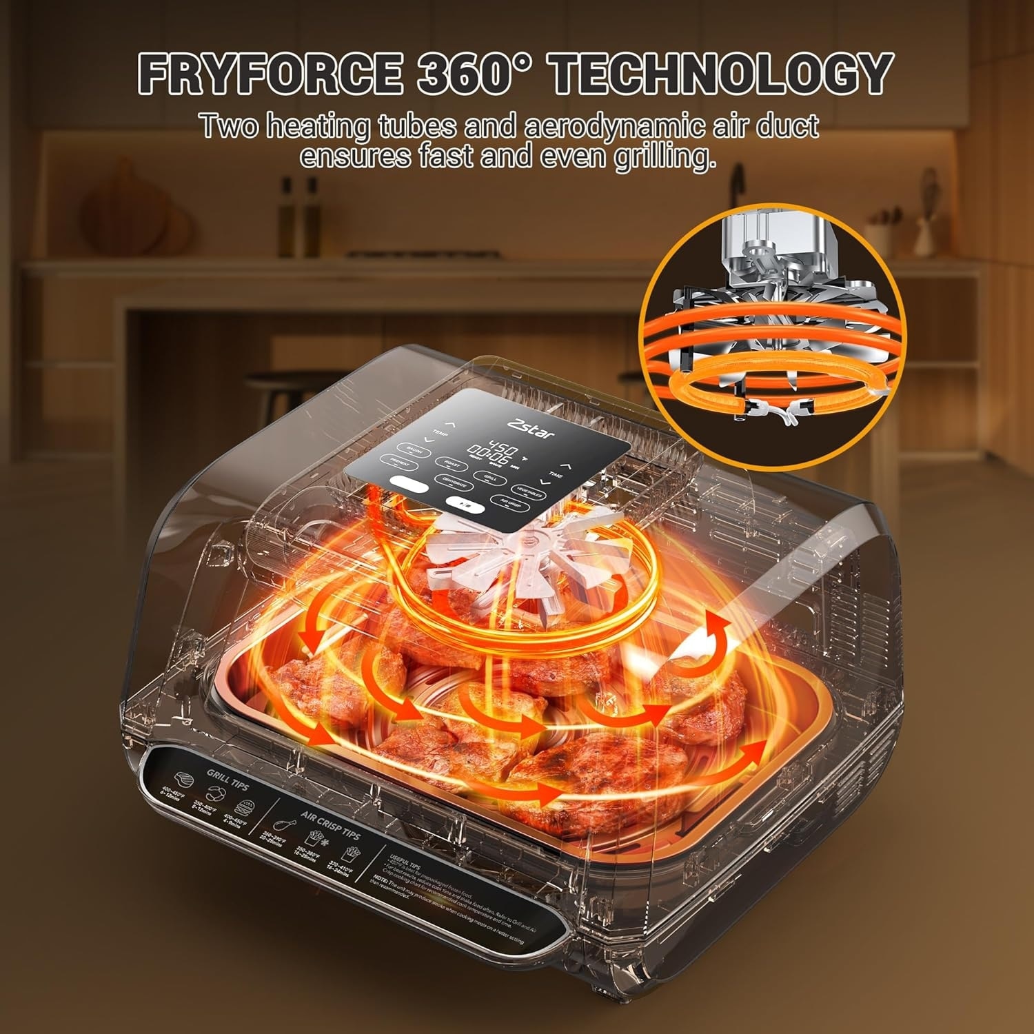 Garvee HQ-S-O0-WHPH-9MW3 Indoor-Grills - View #2