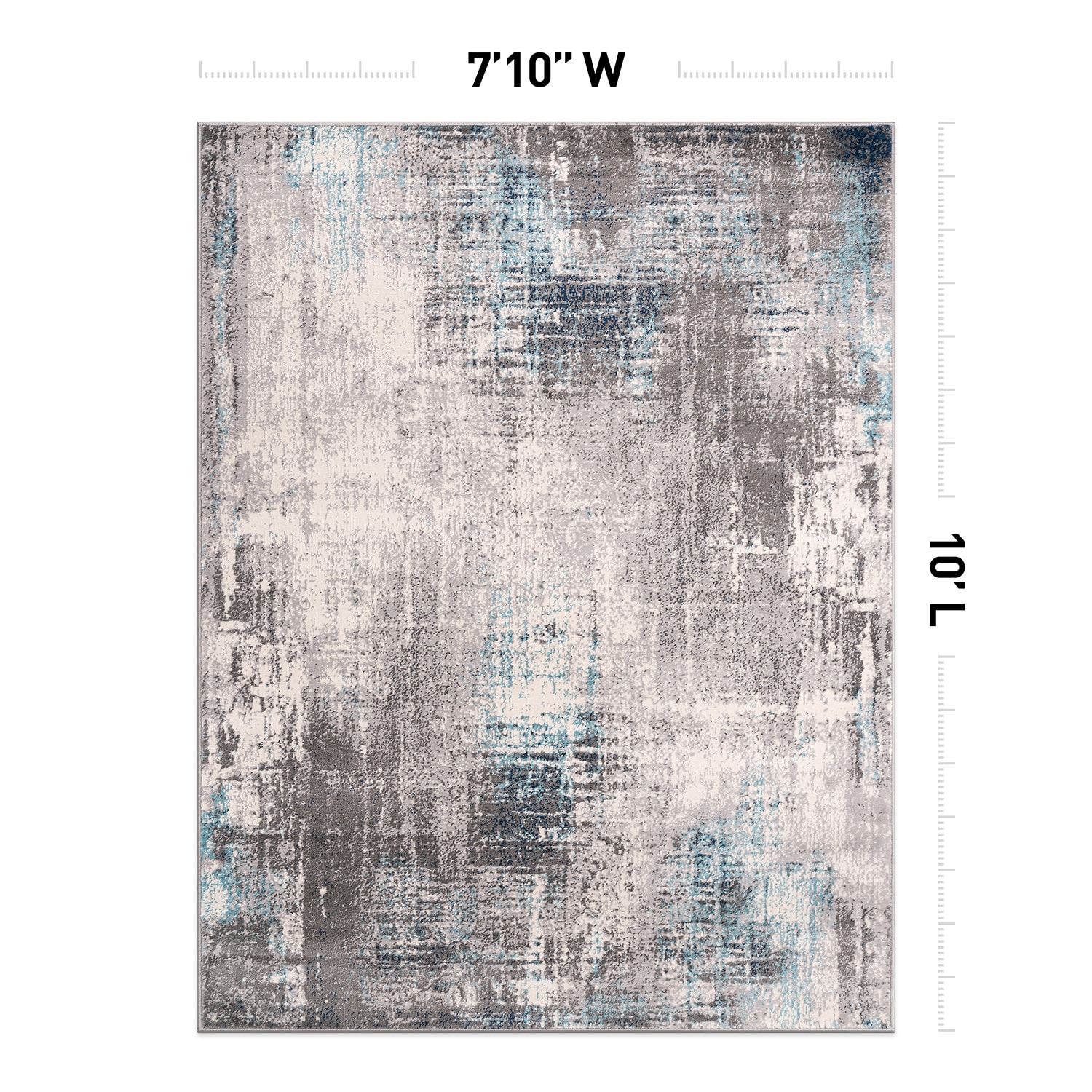World Rug Gallery 4053BLUE8X10 rugs - View #2