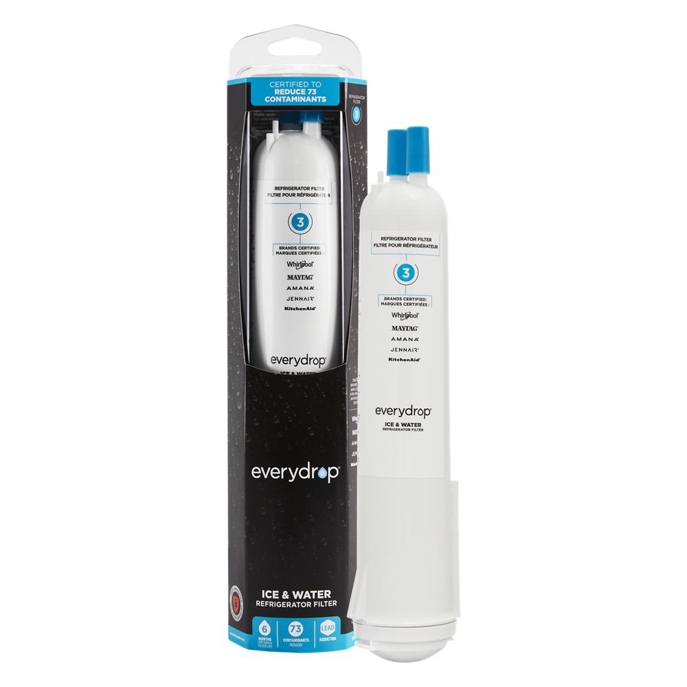 everydrop Push-In Refrigerator Water Filter 3 in the Refrigerator Water  Filters department at