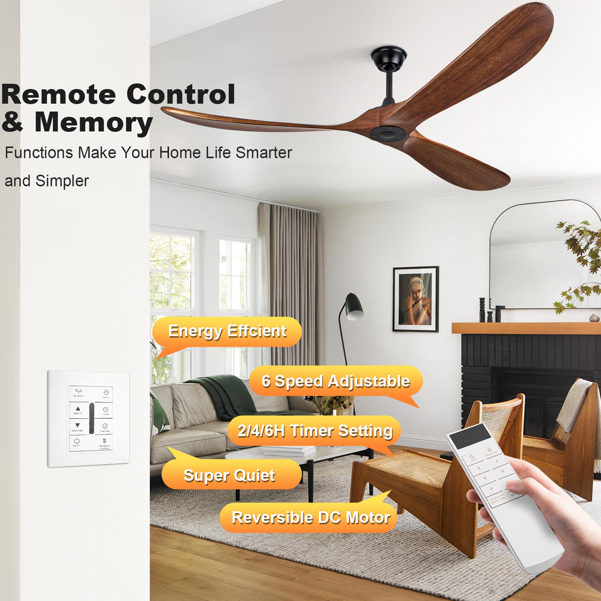 SINOFURN SYA500010BK Ceiling-Fans - View #4