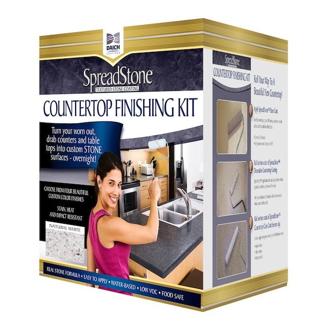 Semi Gloss Countertop Refinishing Kit, Daich Countertop Coating Reviews