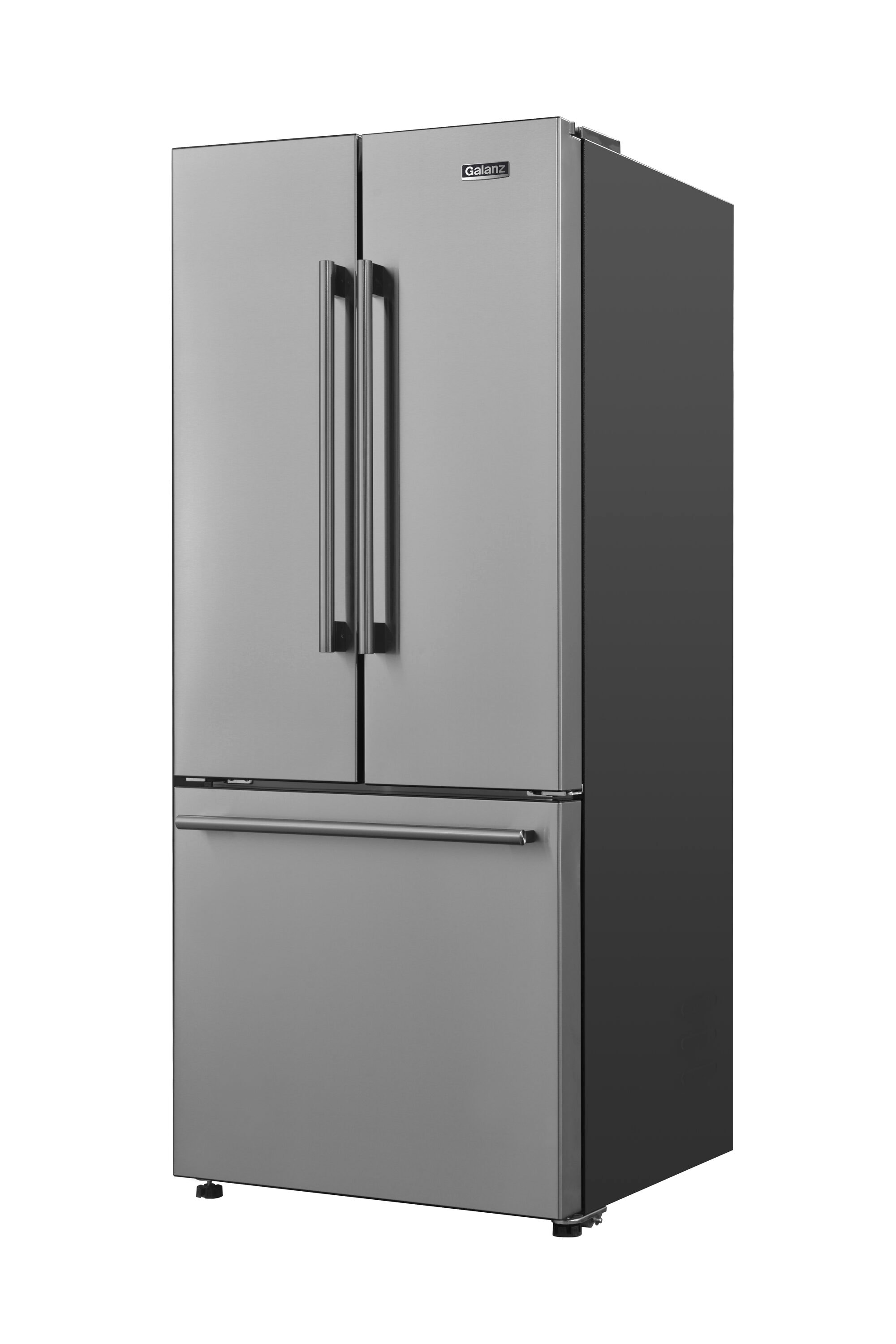 Galanz 16.0 Cu. Ft. Stainless Steel French Door Refrigerator