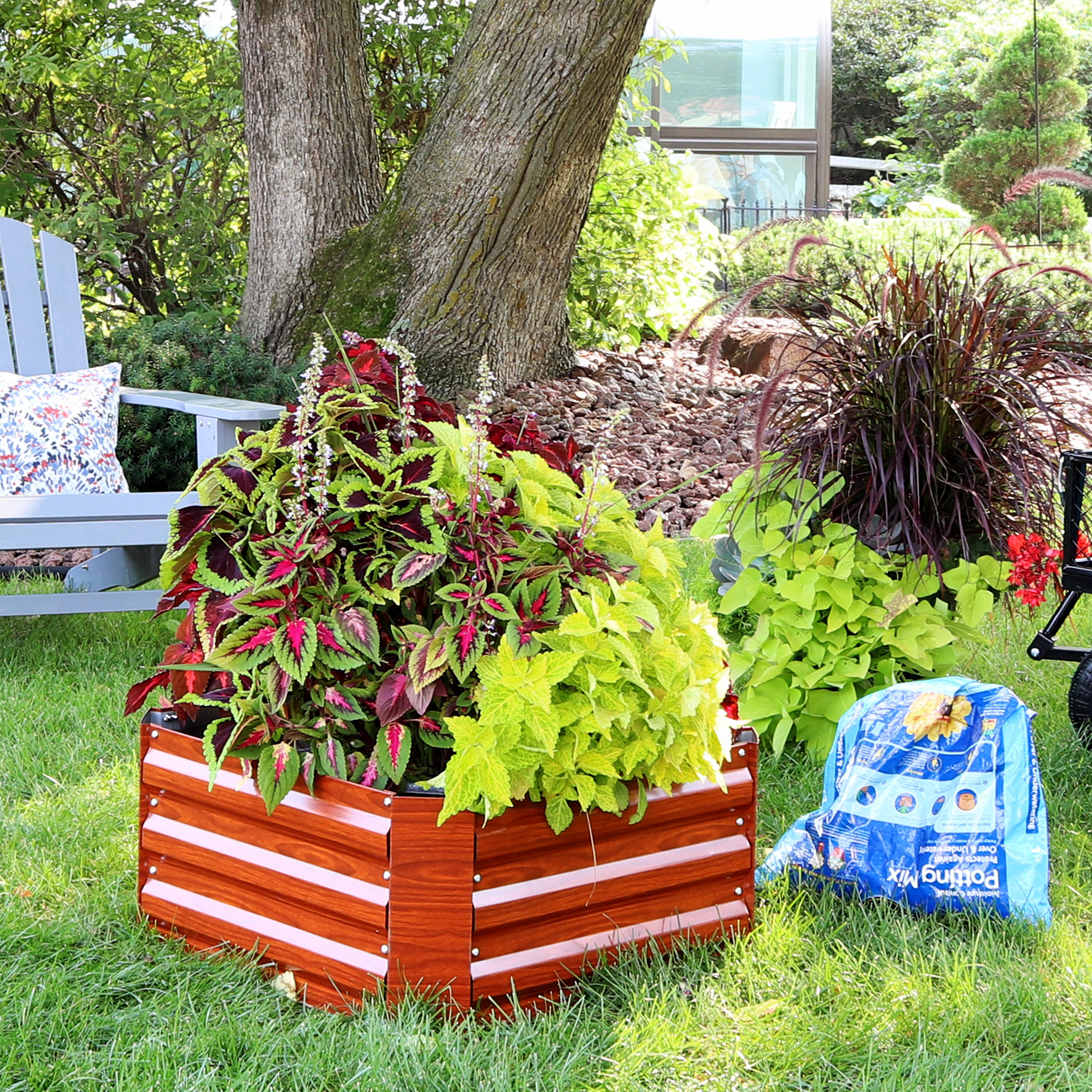 Sunnydaze Decor HB-499 Raised-Garden-Beds - View #2