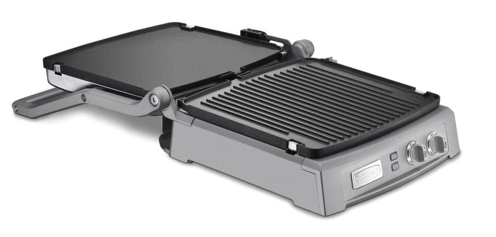 Cuisinart 14-in L x 16-in W 1800-Watt Stainless Steel Electric Griddle in  the Electric Griddles department at
