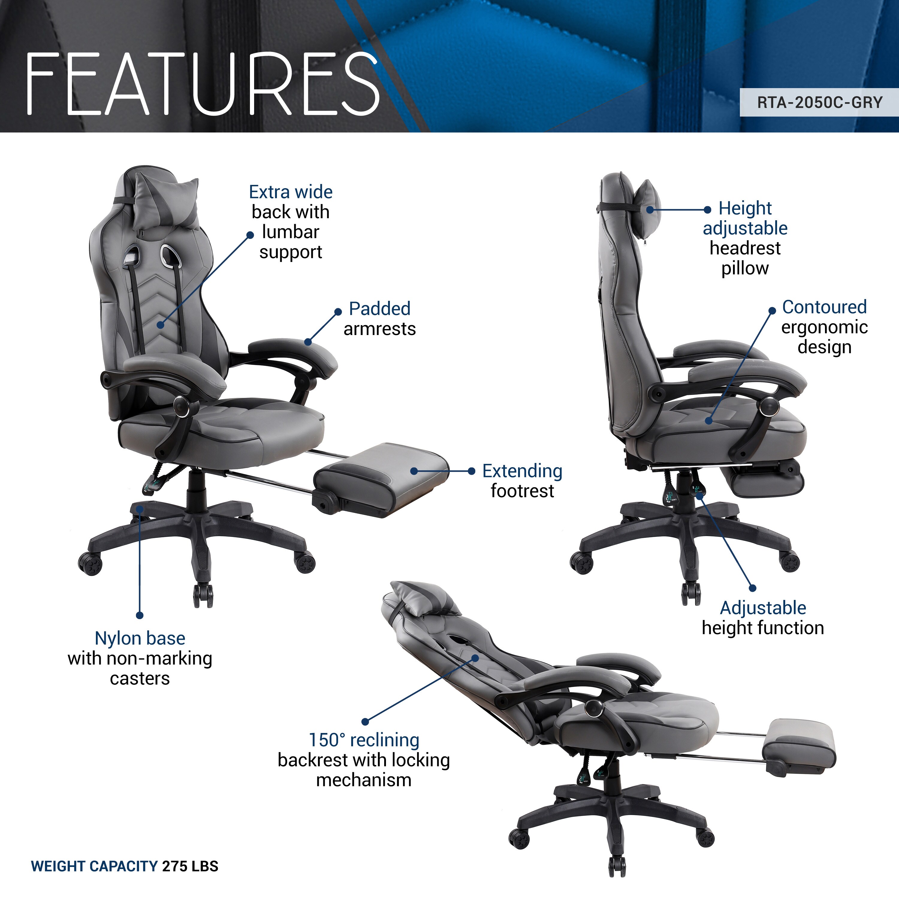 LUXEYARD DS-R-O-1630 Office-Chairs - View #3