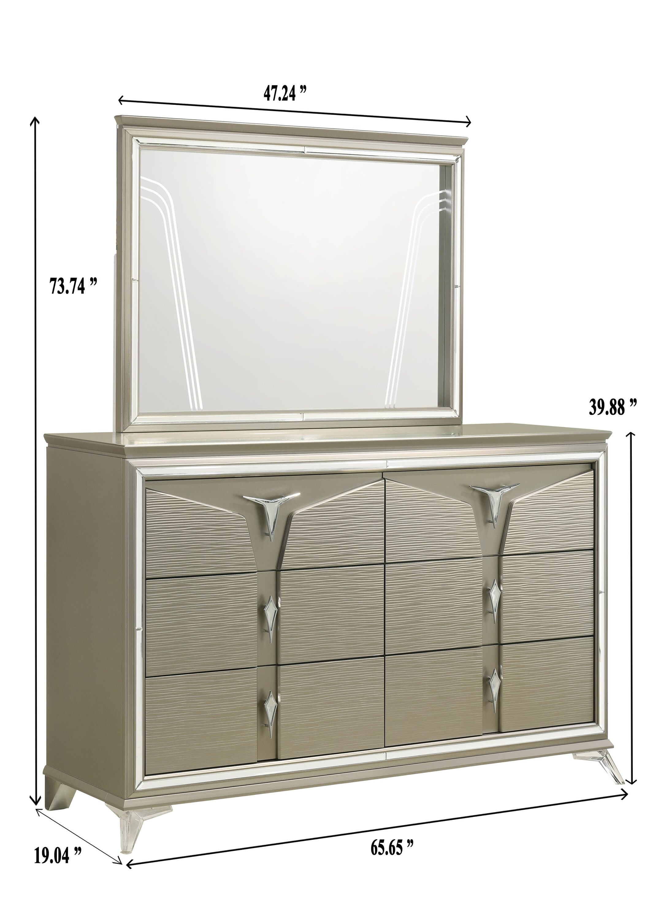 Galaxy 601955550406 Bedroom-Sets - View #6