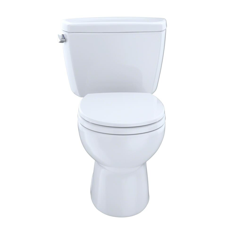 TOTO Réservoir de Toilette Drake 1,28 GPF Avec Couvercle boulonné, Blanc  Cotton