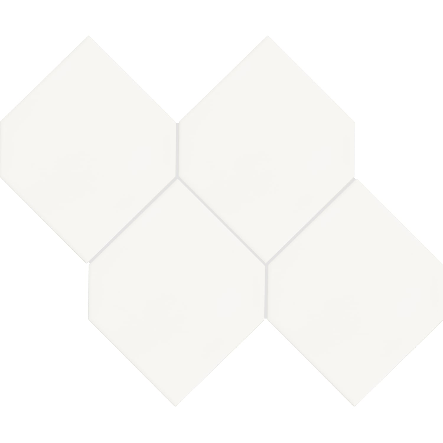 Daltile Modern White 4.9-sq ft ) #RS30HEX66UNDGL