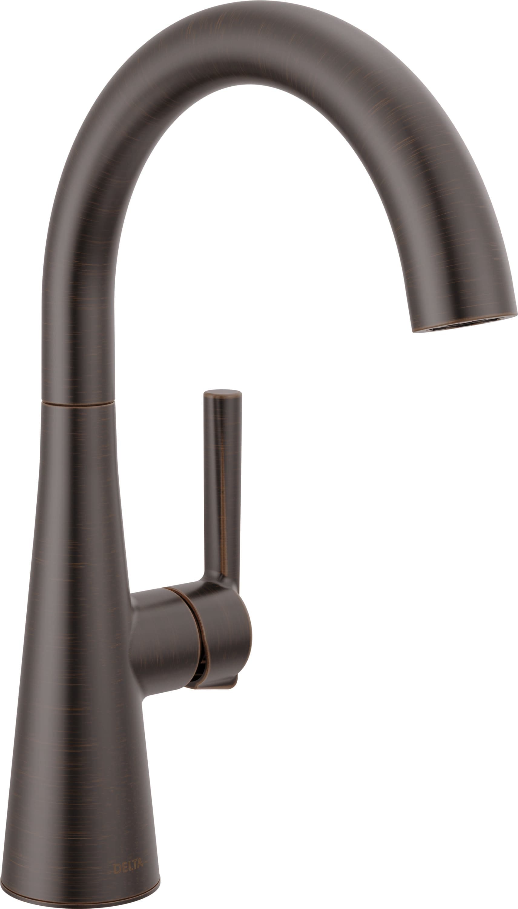 Delta 14882LF-RB Venetian Bronze Single Handle Deck-mount Bar and Prep Kitchen Faucet