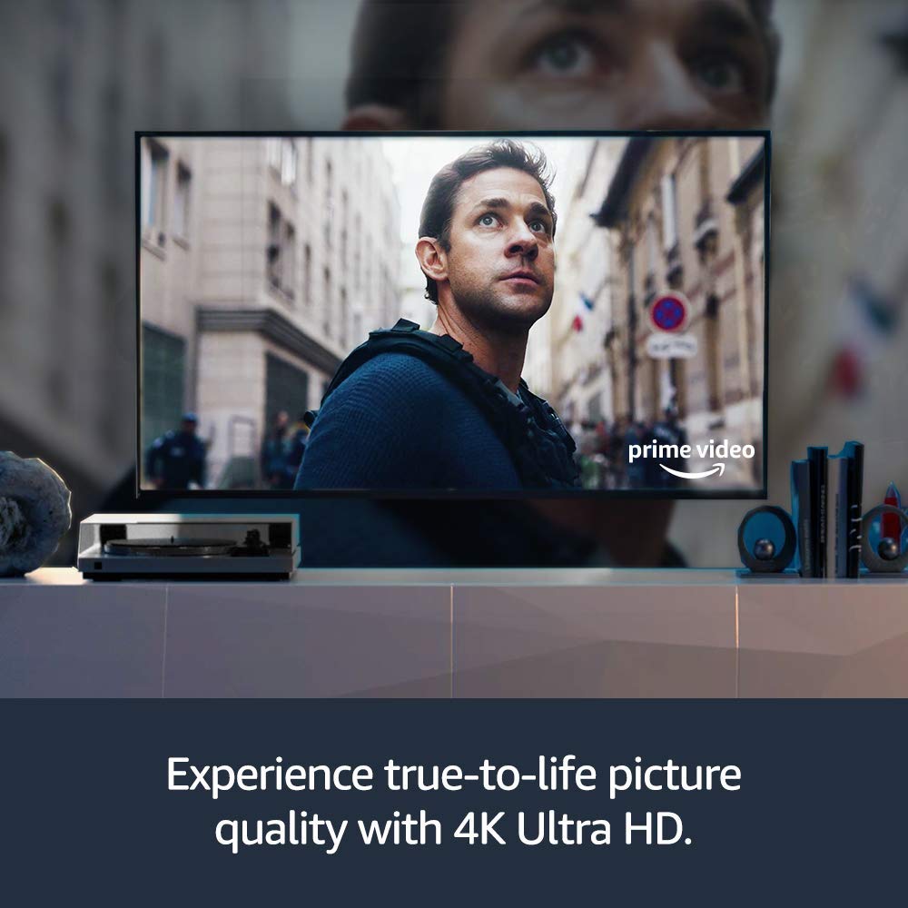Fire TV Stick 4K, Brilliant 4K Streaming Quality, TV and Smart