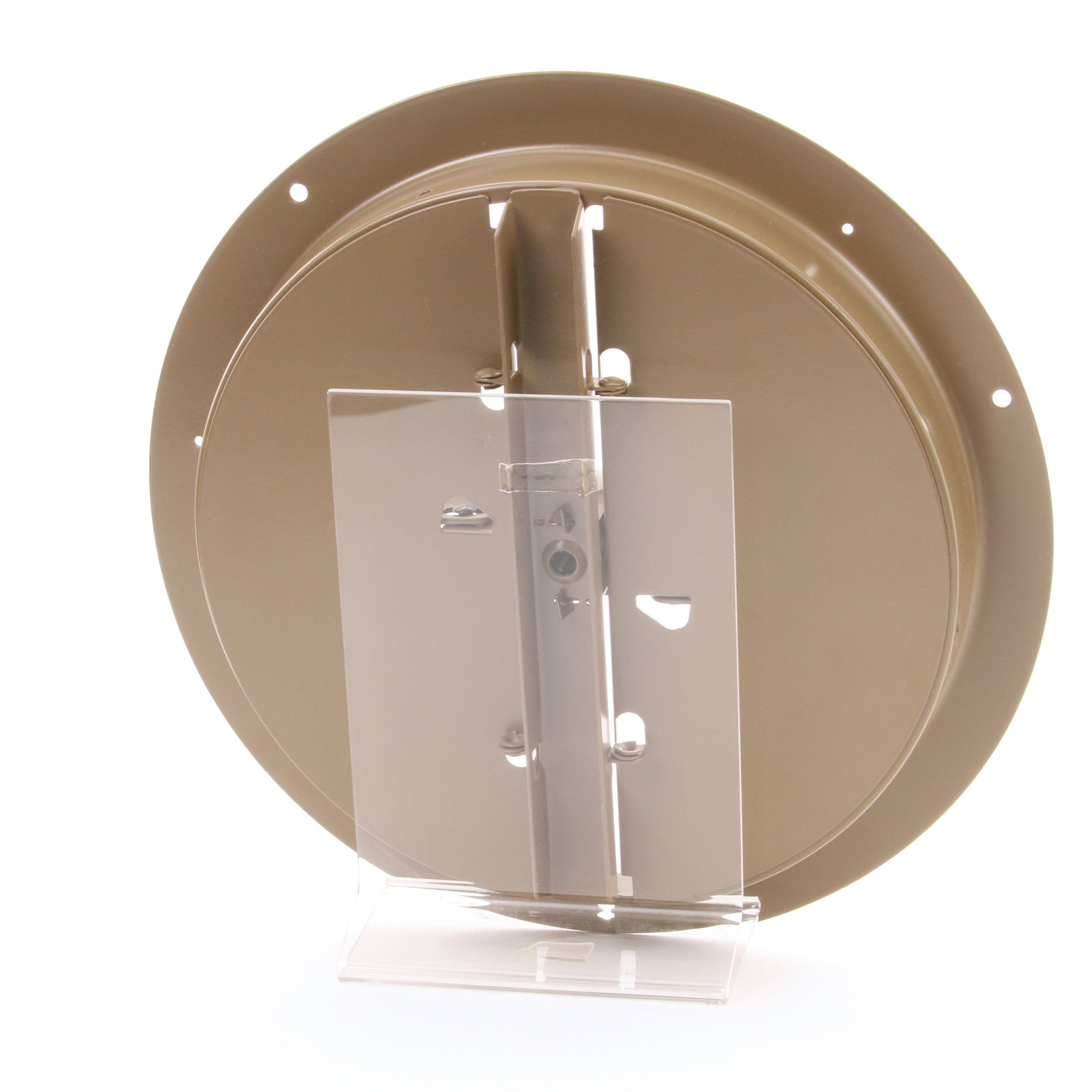 Brown 8-Inch Accord ABCDBRD08 Ceiling Damper with Round Butterfly Design 